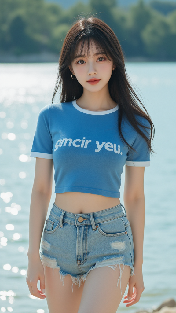 河边少女