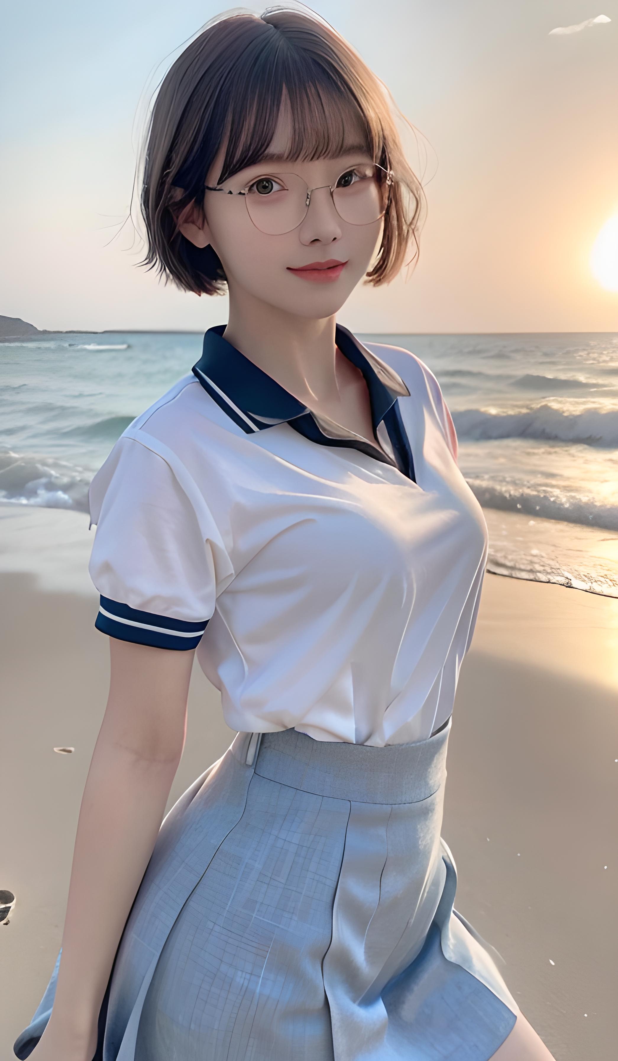 海边少女