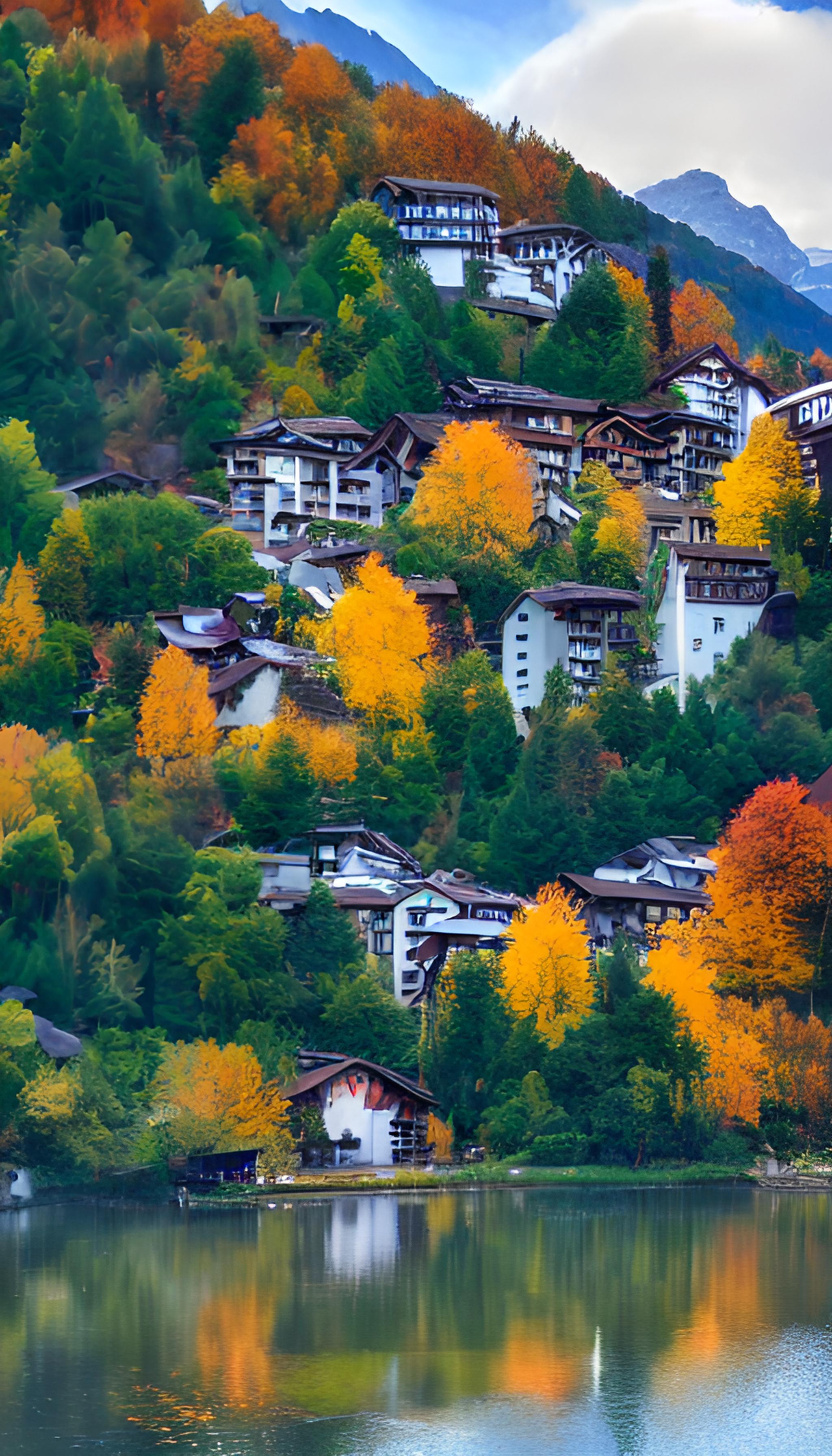 瑞士小山村