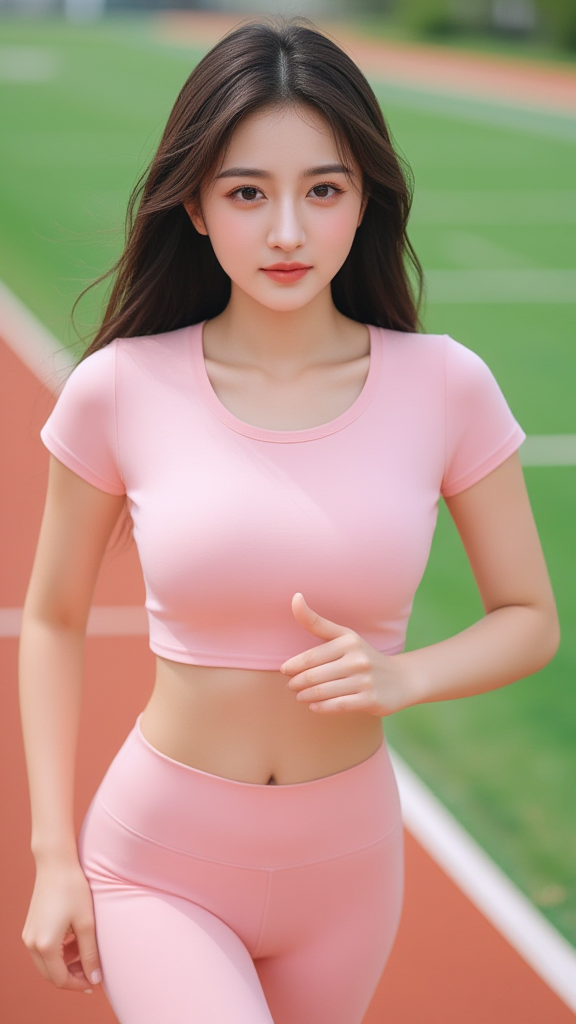 运动会开幕式美女