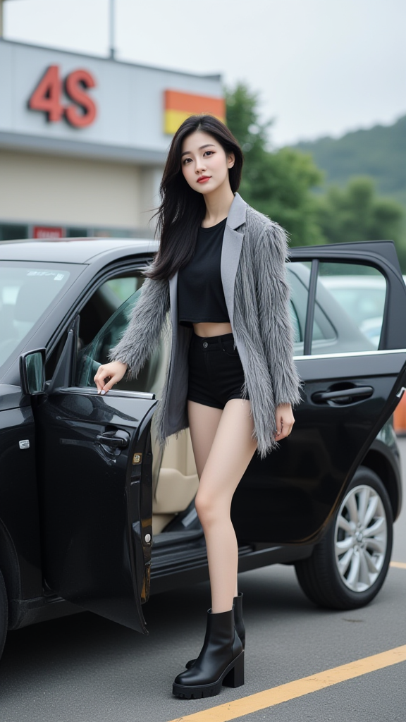大长腿女孩
