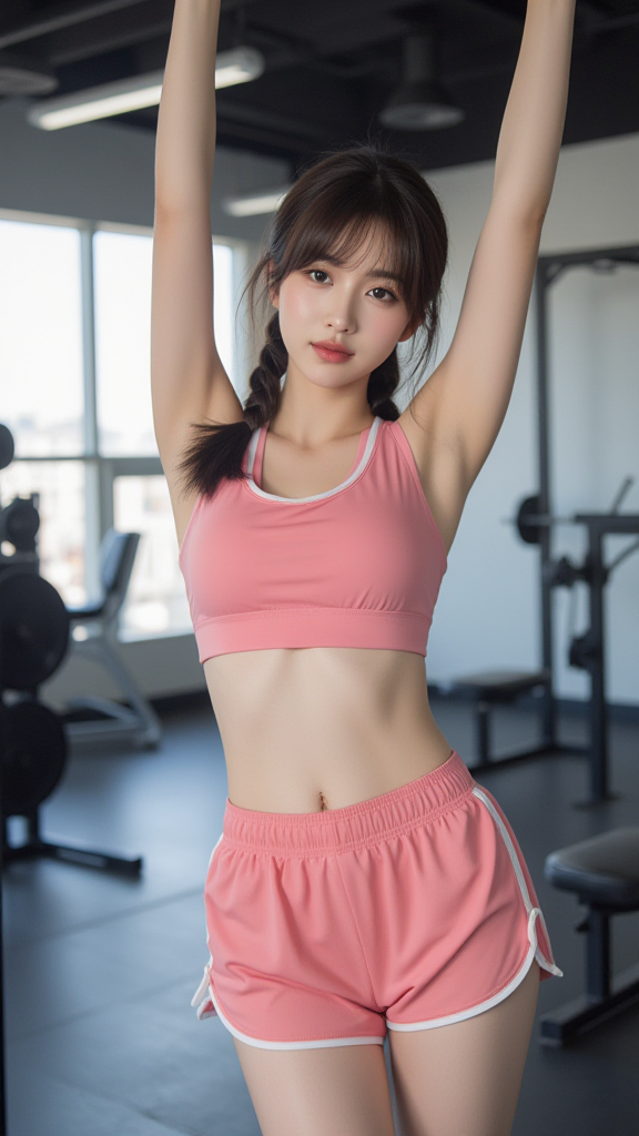 引体向上女孩