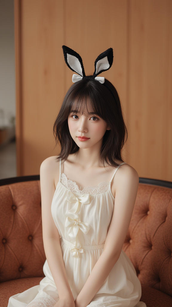 吊带裙女孩