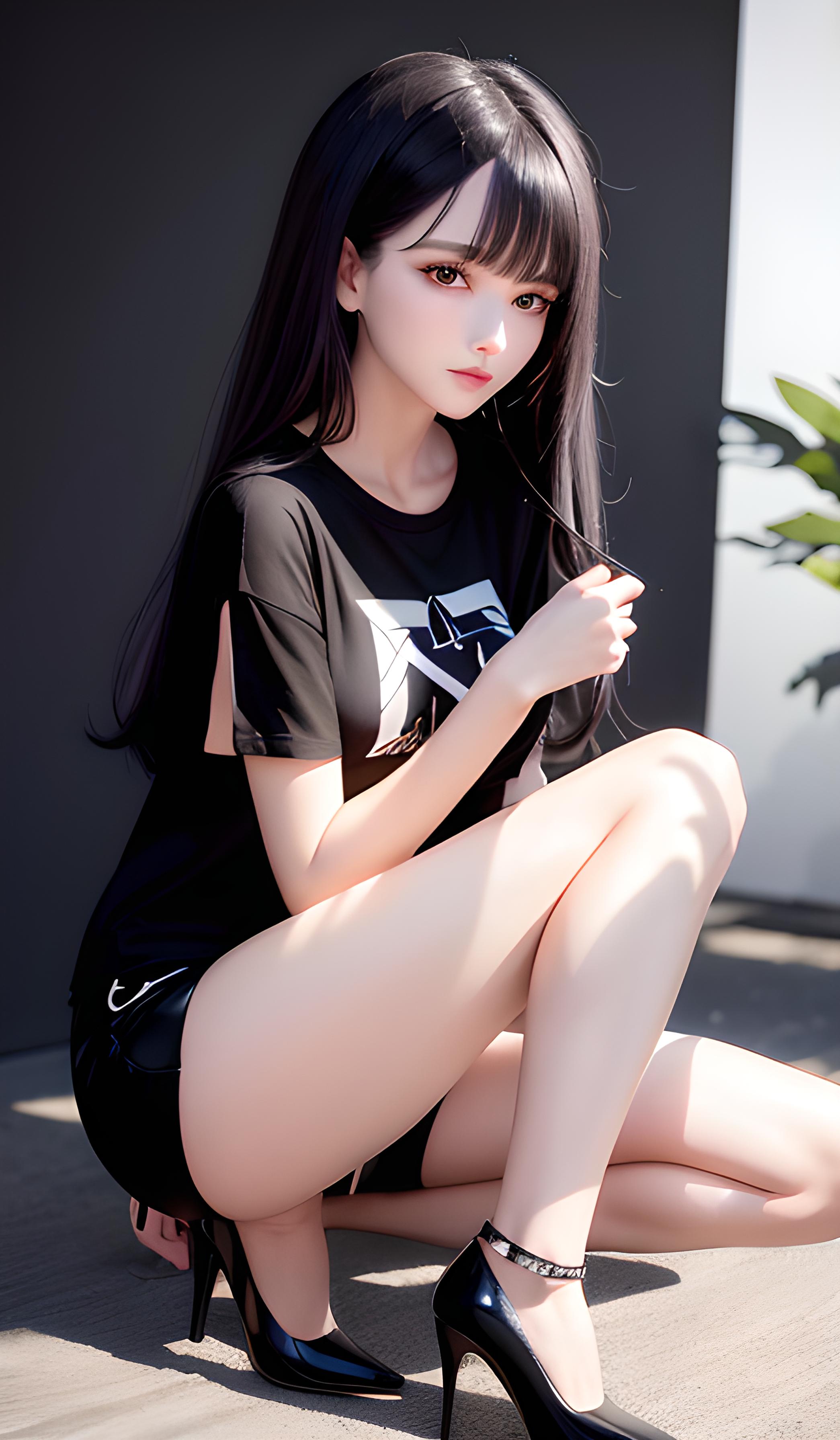 美女