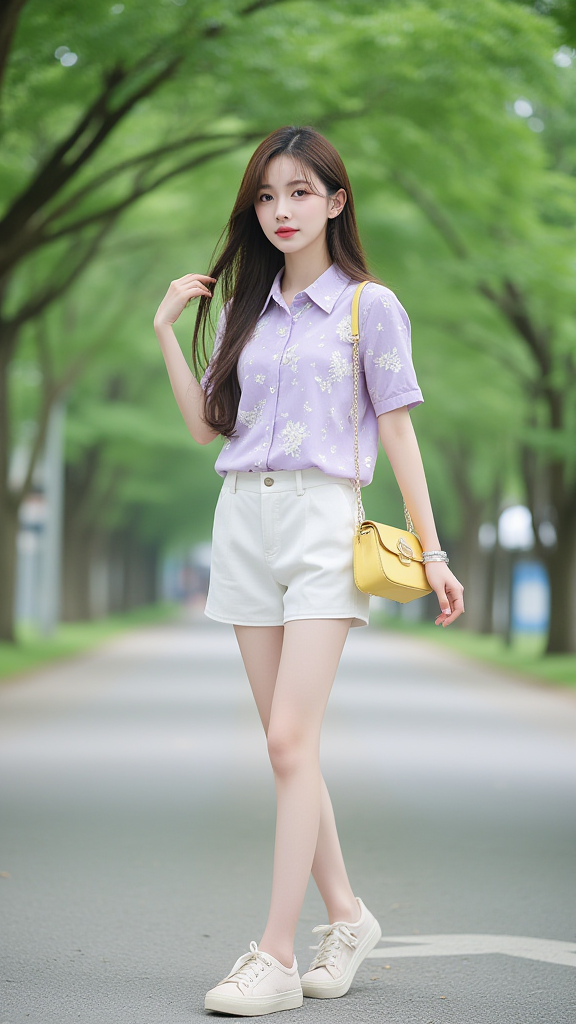 大长腿美女