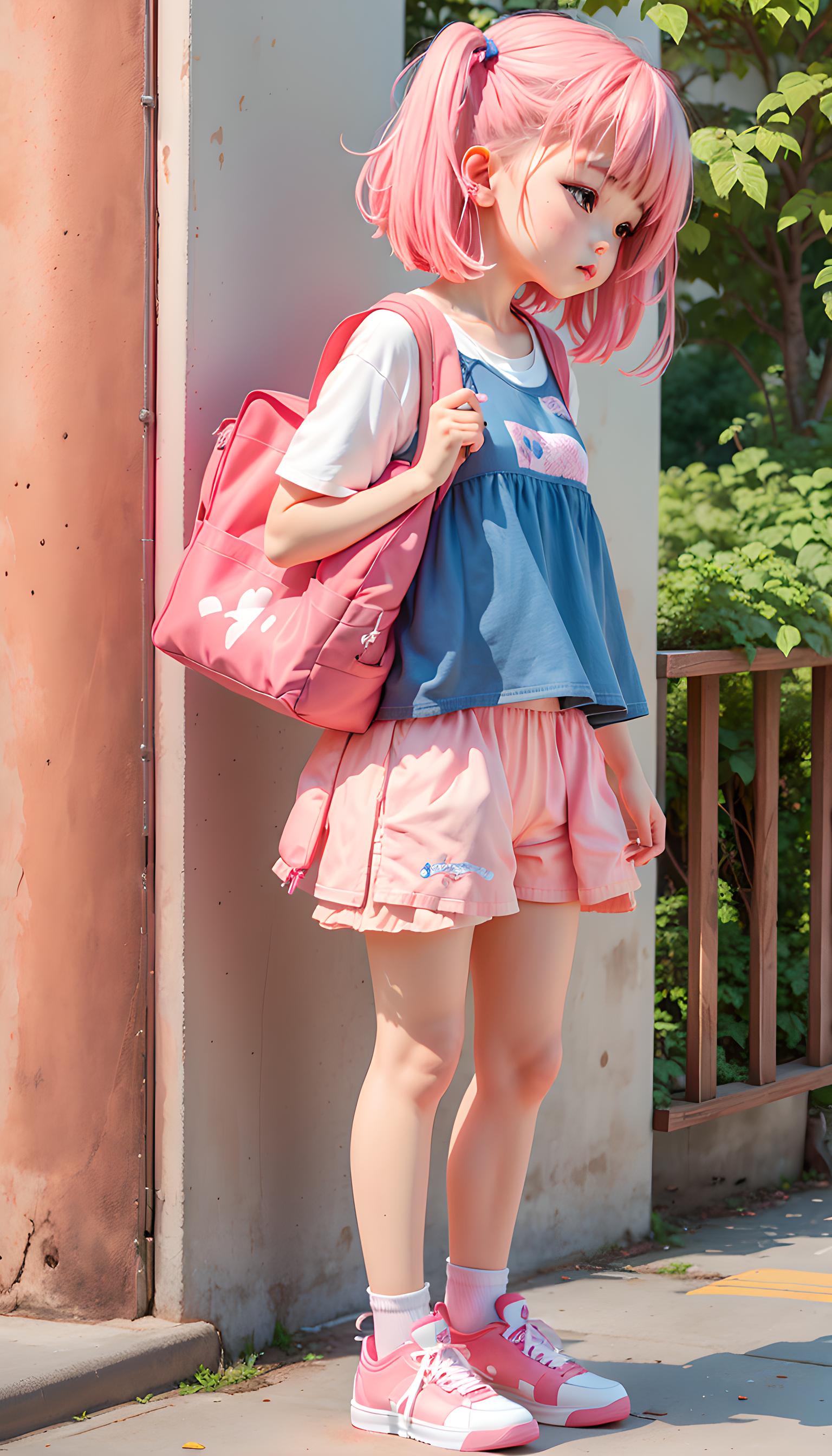 粉红女孩