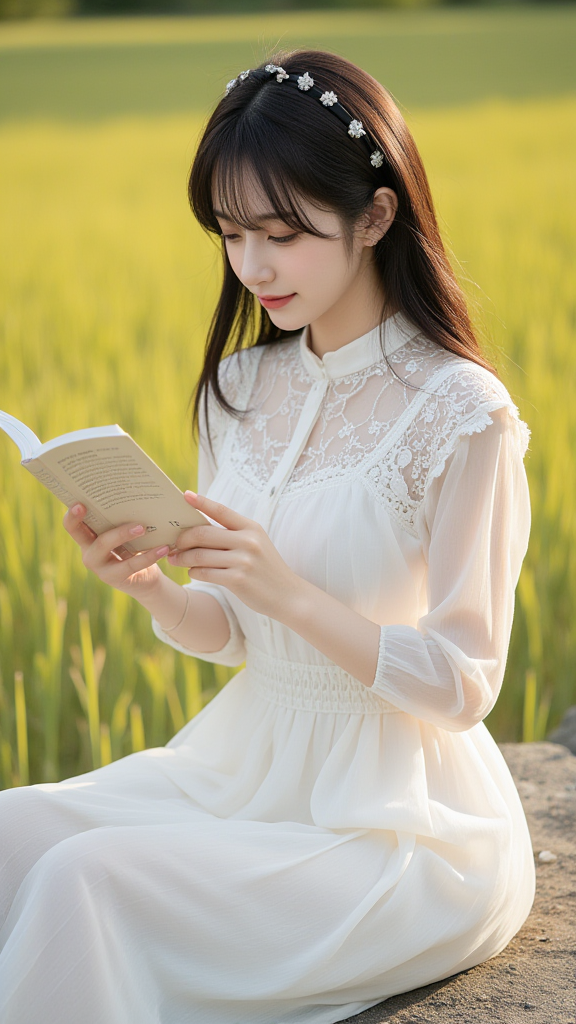 草地女孩