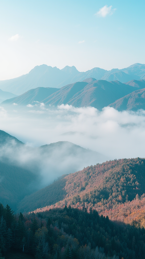 黄山雾凇云雾