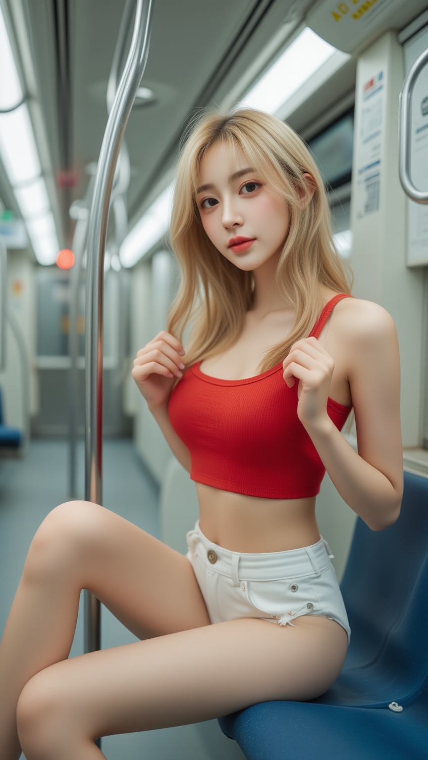 大长腿美女