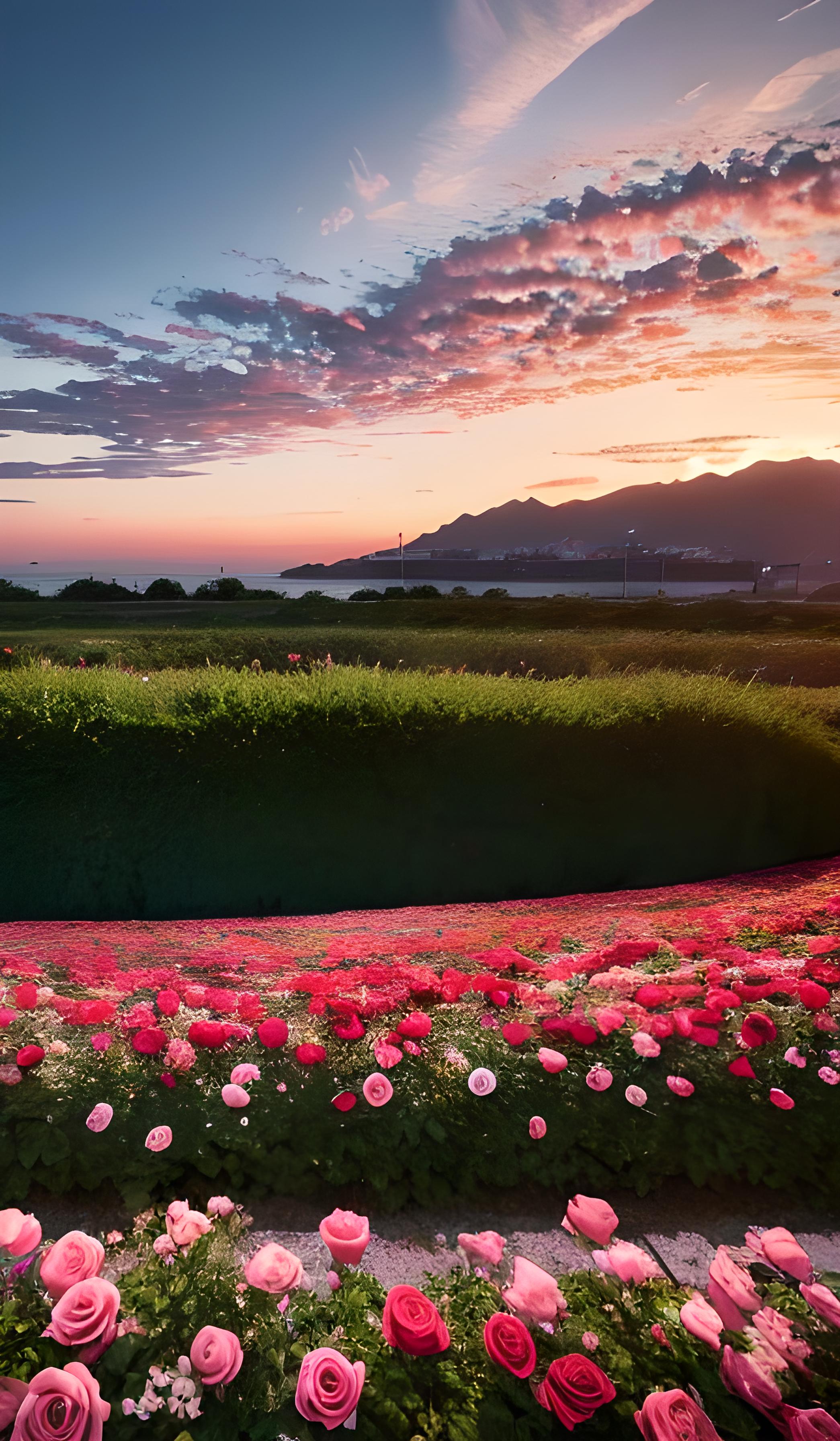 玫瑰花海