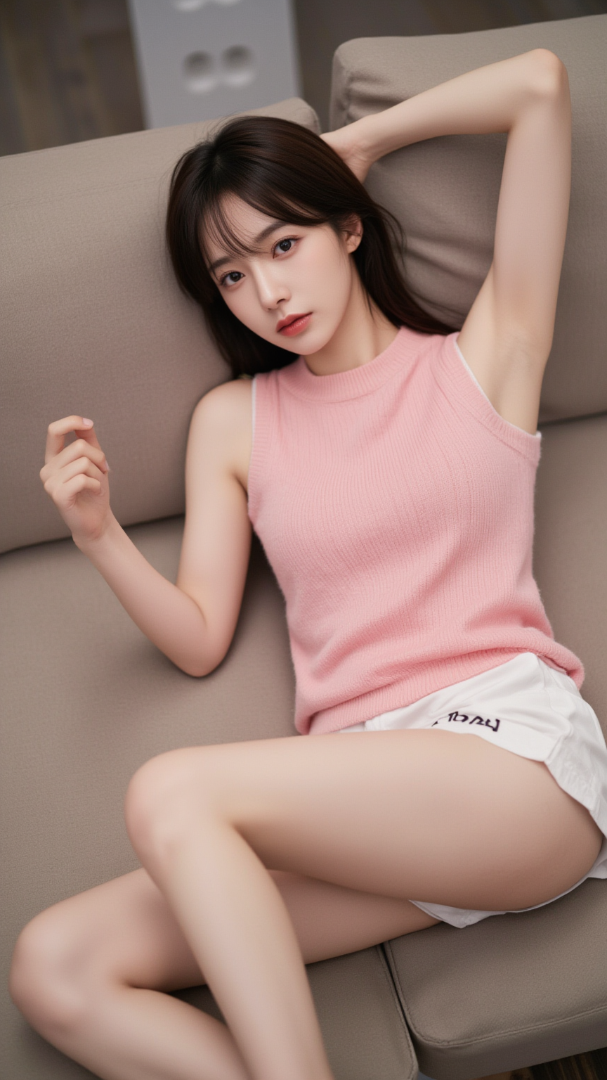 吊带背心女孩