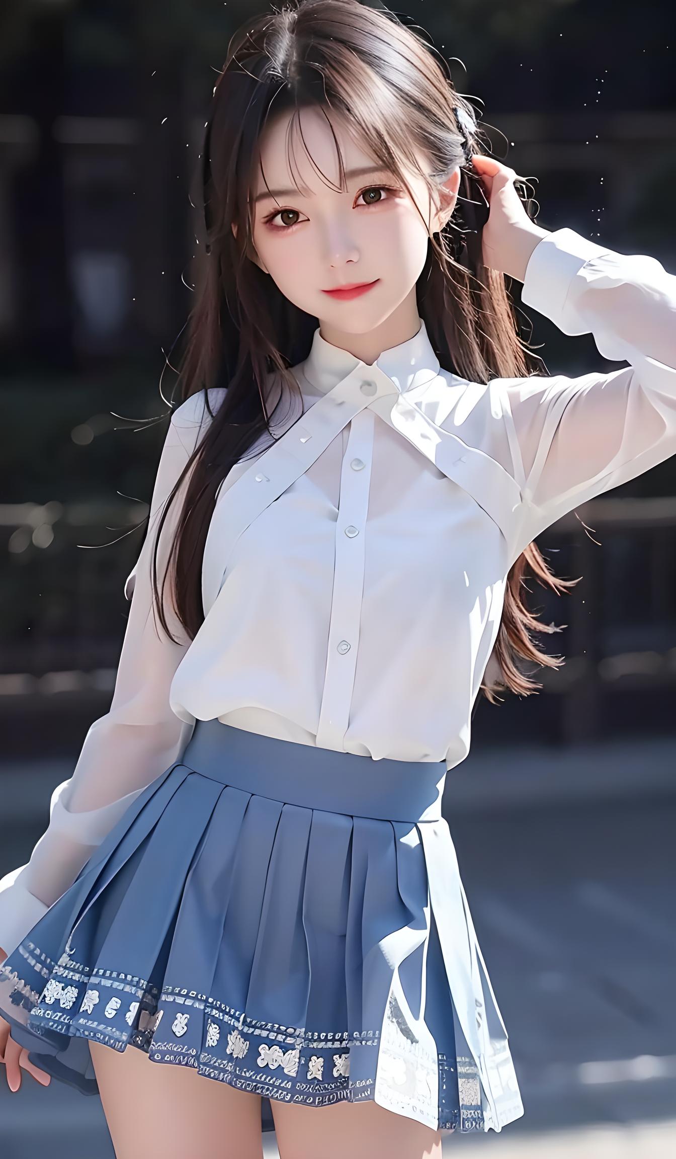 清纯可爱少女