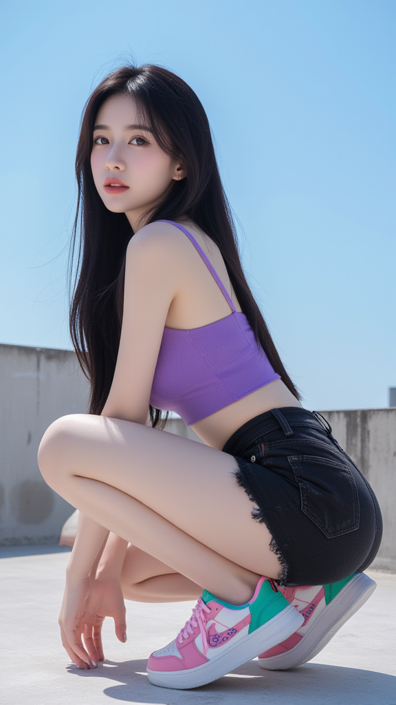 天台女孩