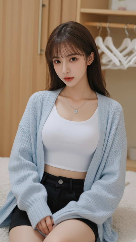 开衫女孩