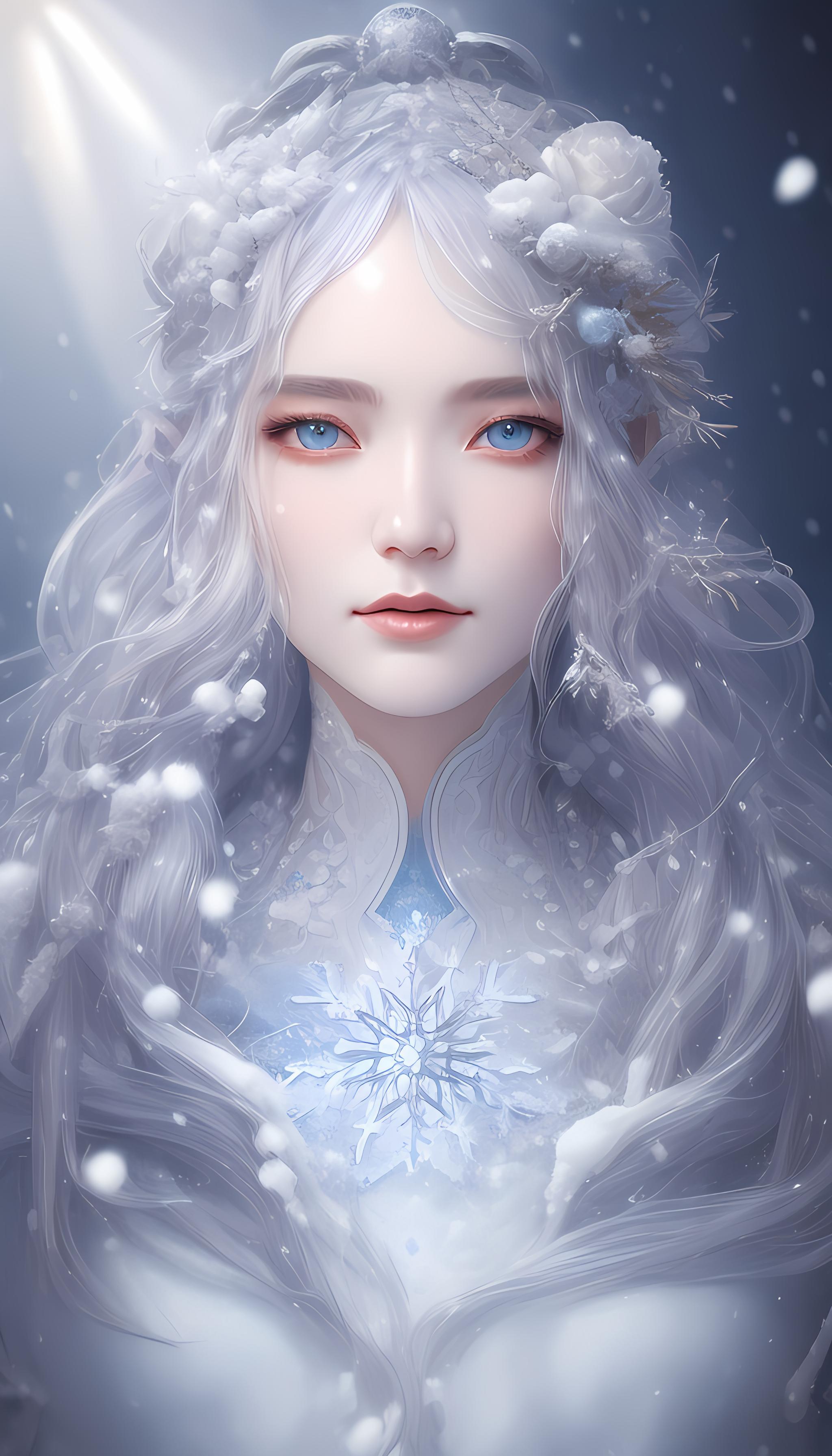 雪花少女