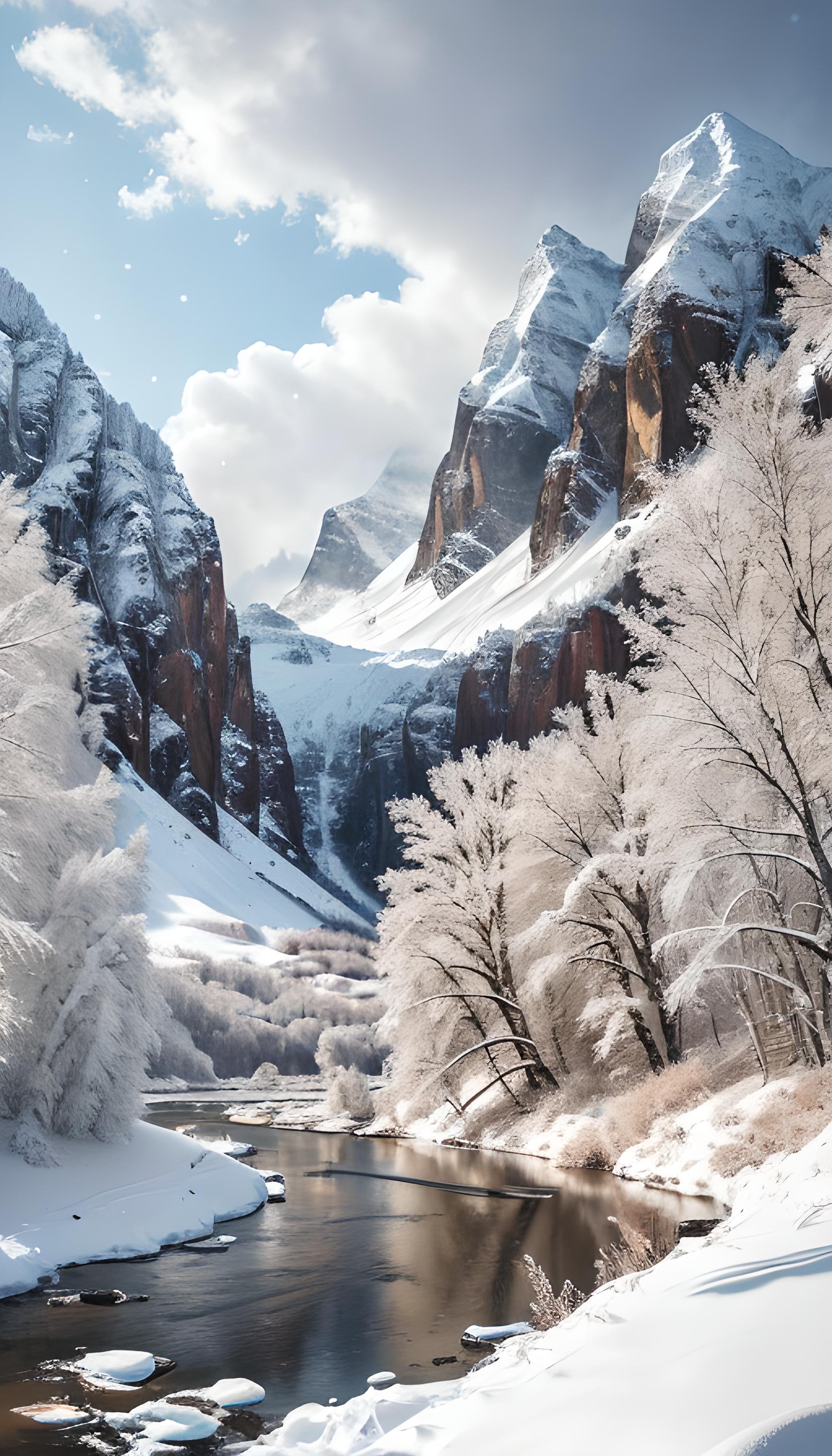 雪山