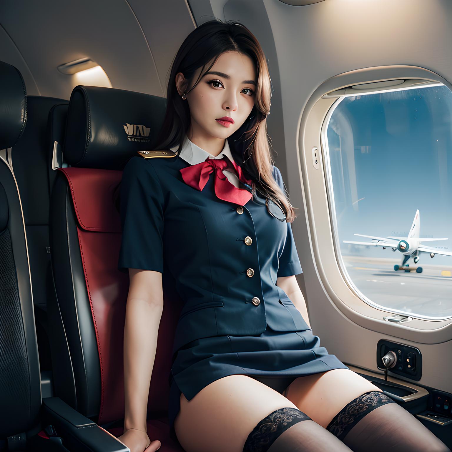 美女空姐