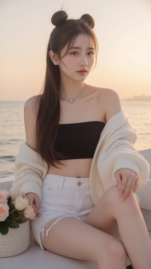 海边女孩