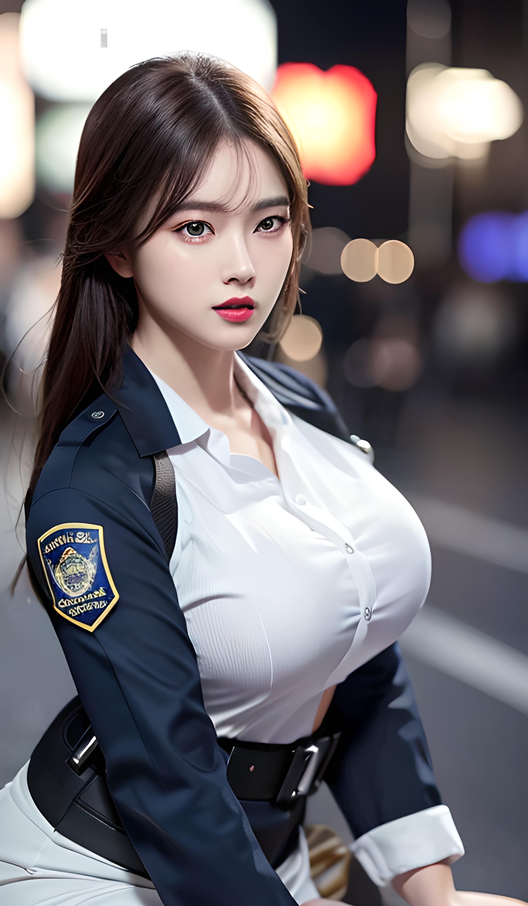 女警官