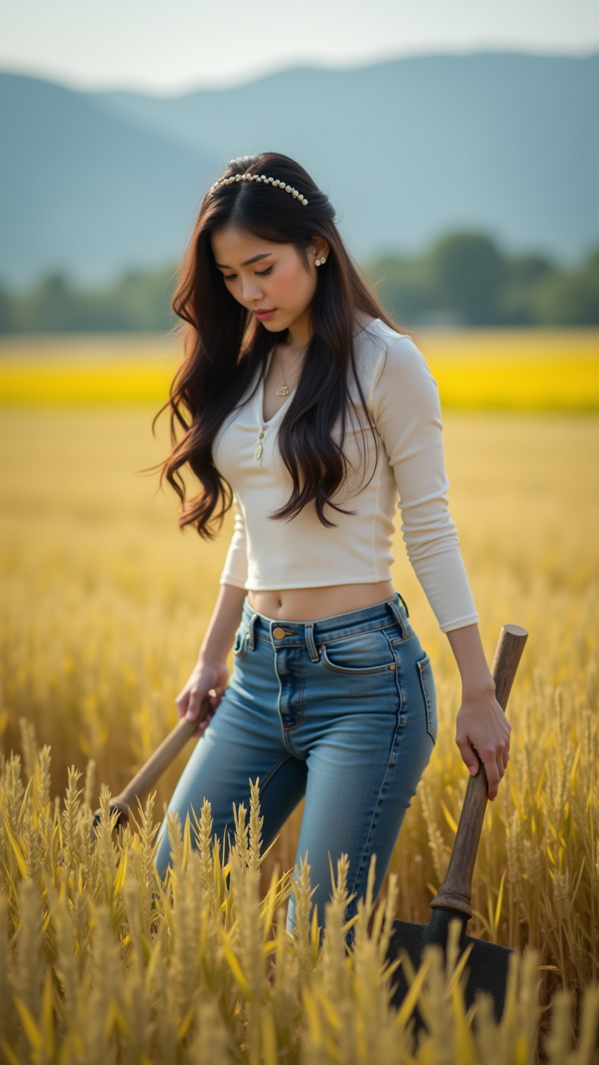 牛仔裤女生