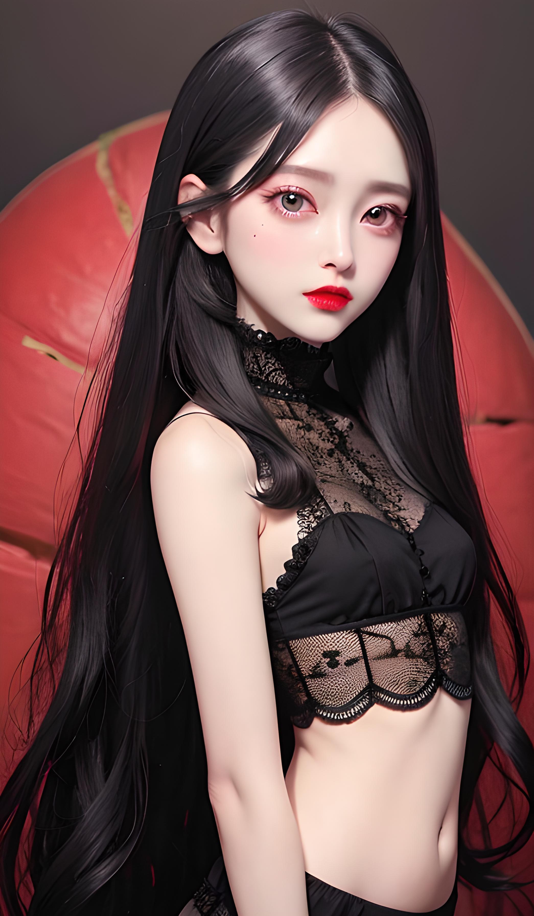 冷酷美女