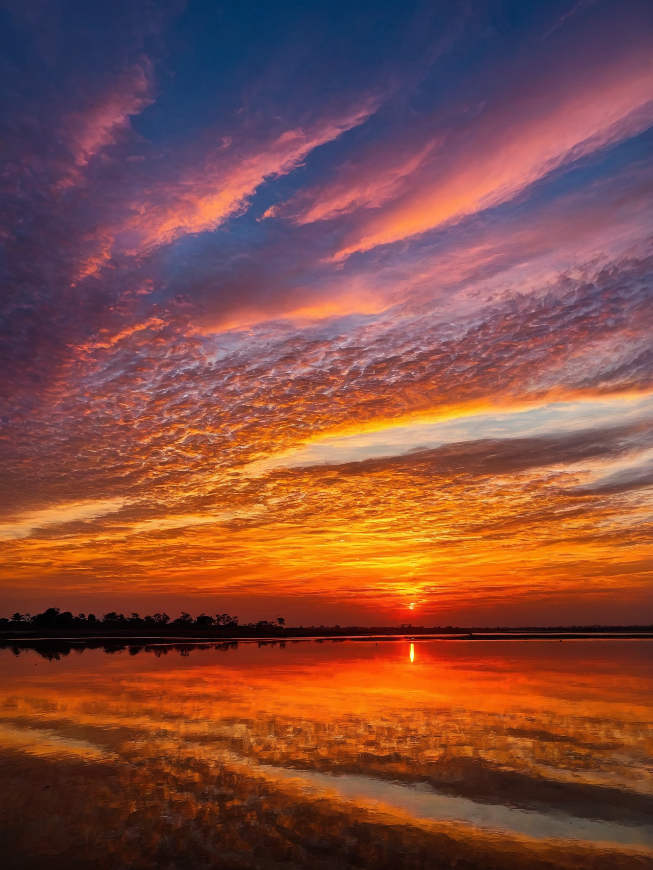 天空夕阳晚霞