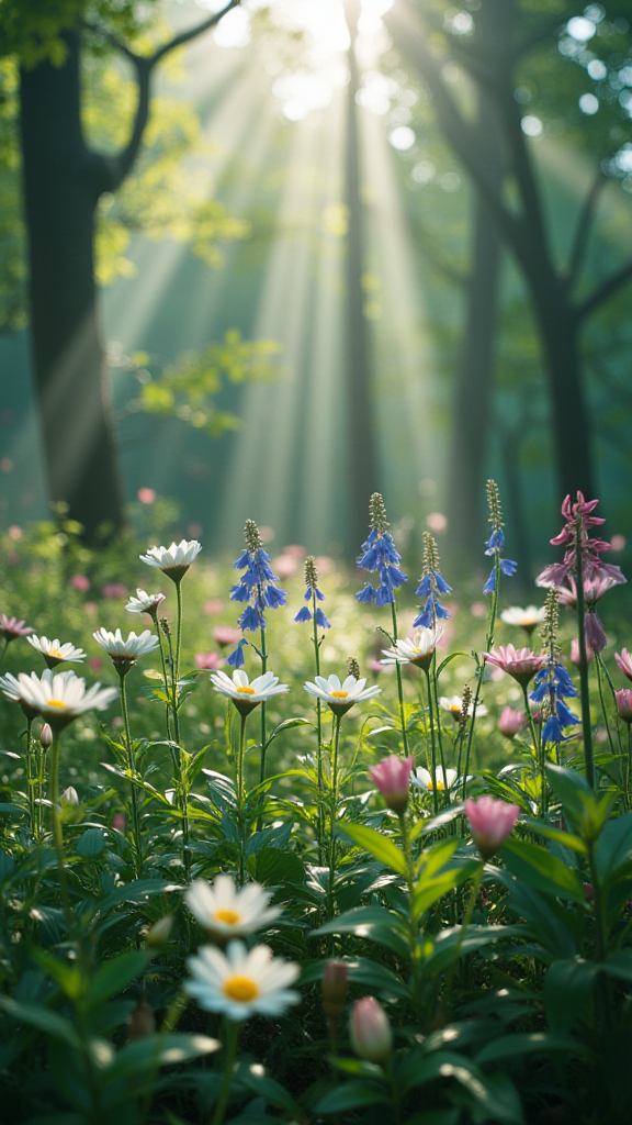 森林花草