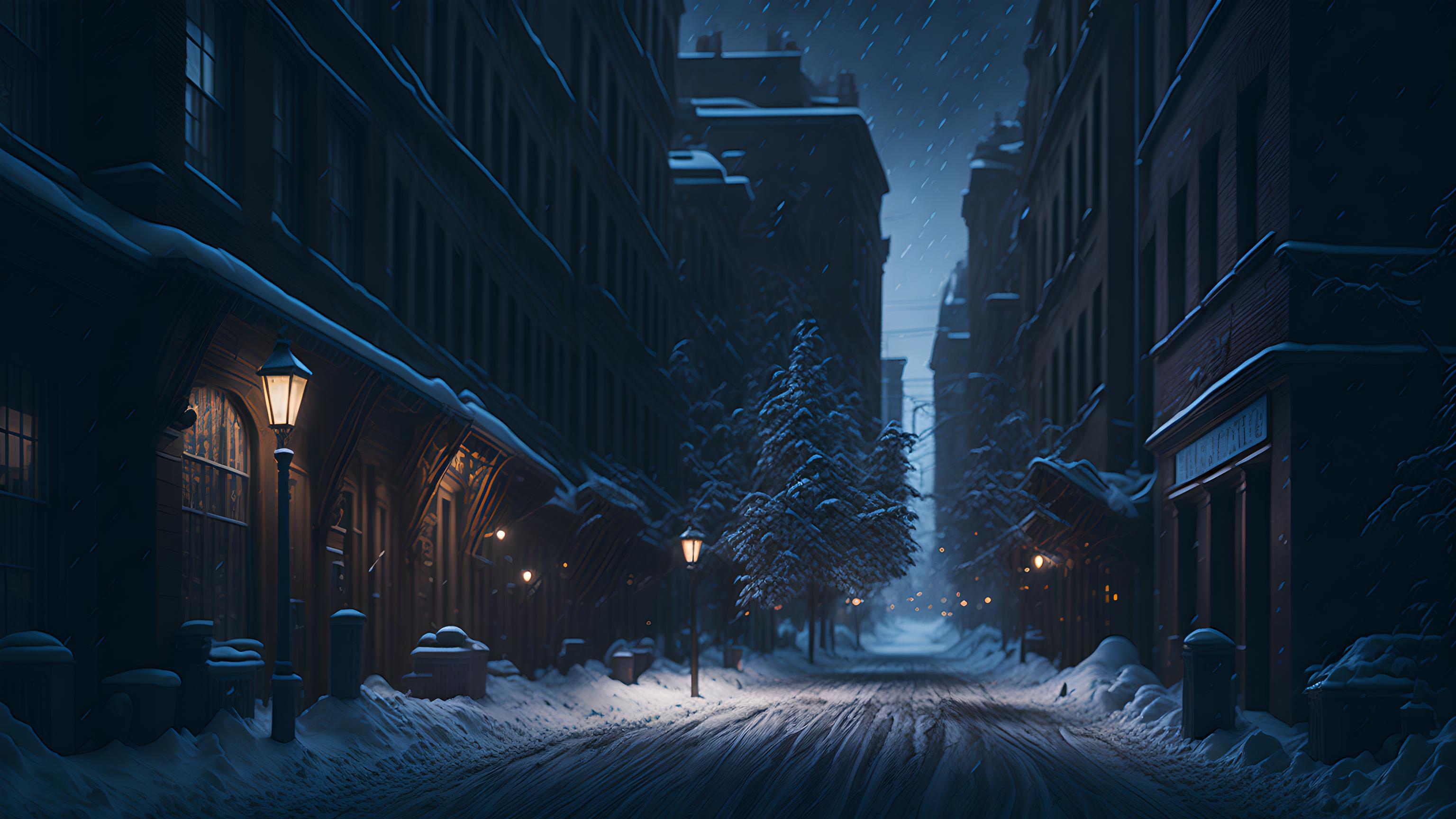 雪夜之城