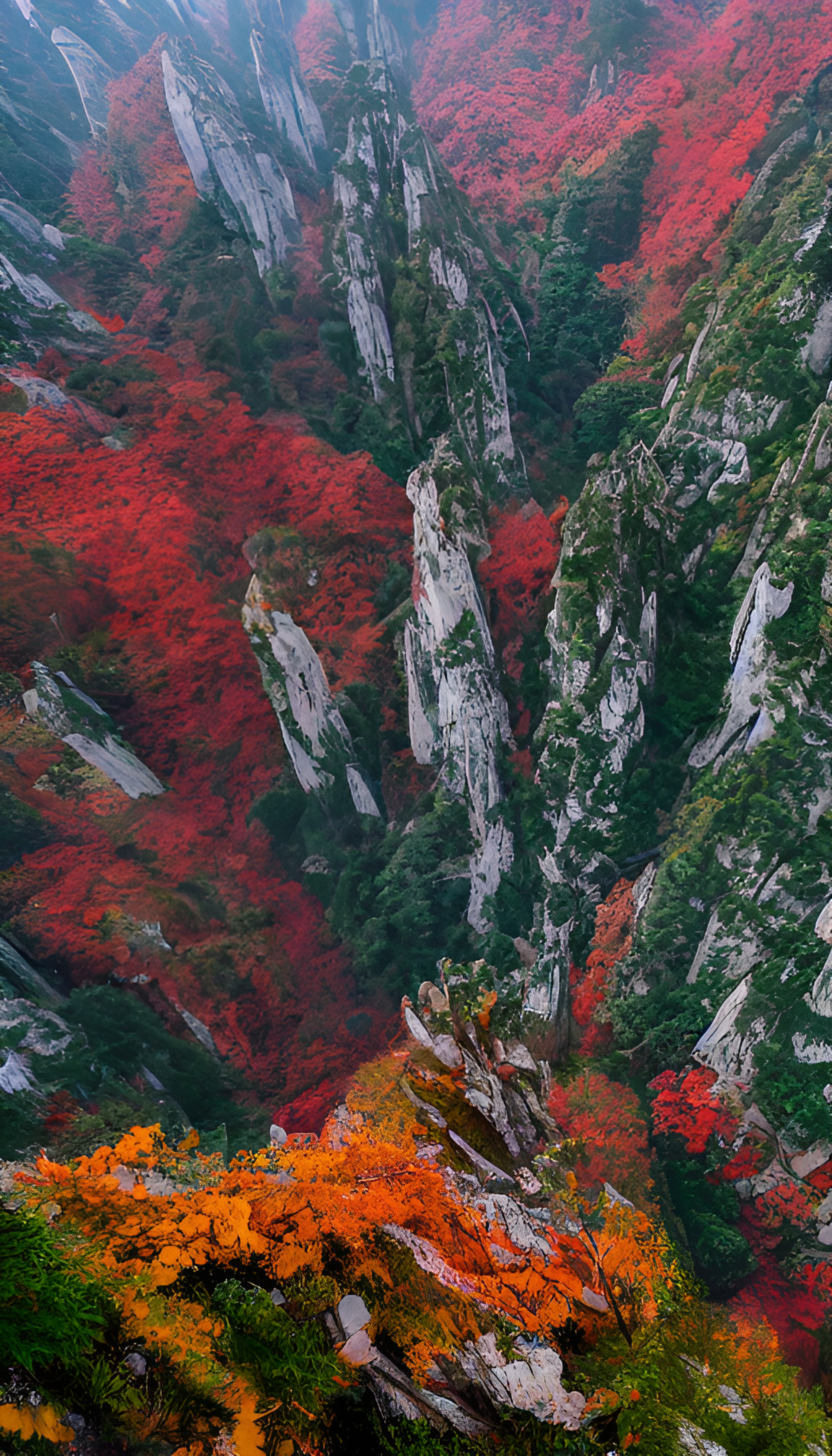 大山之美