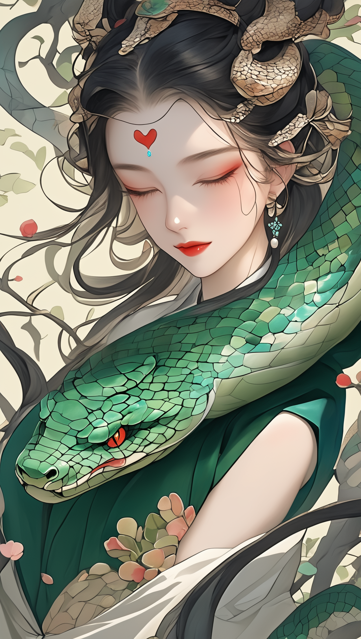 蛇与女子