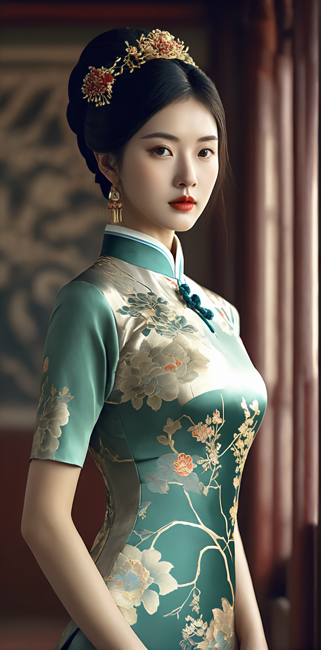旗袍美女