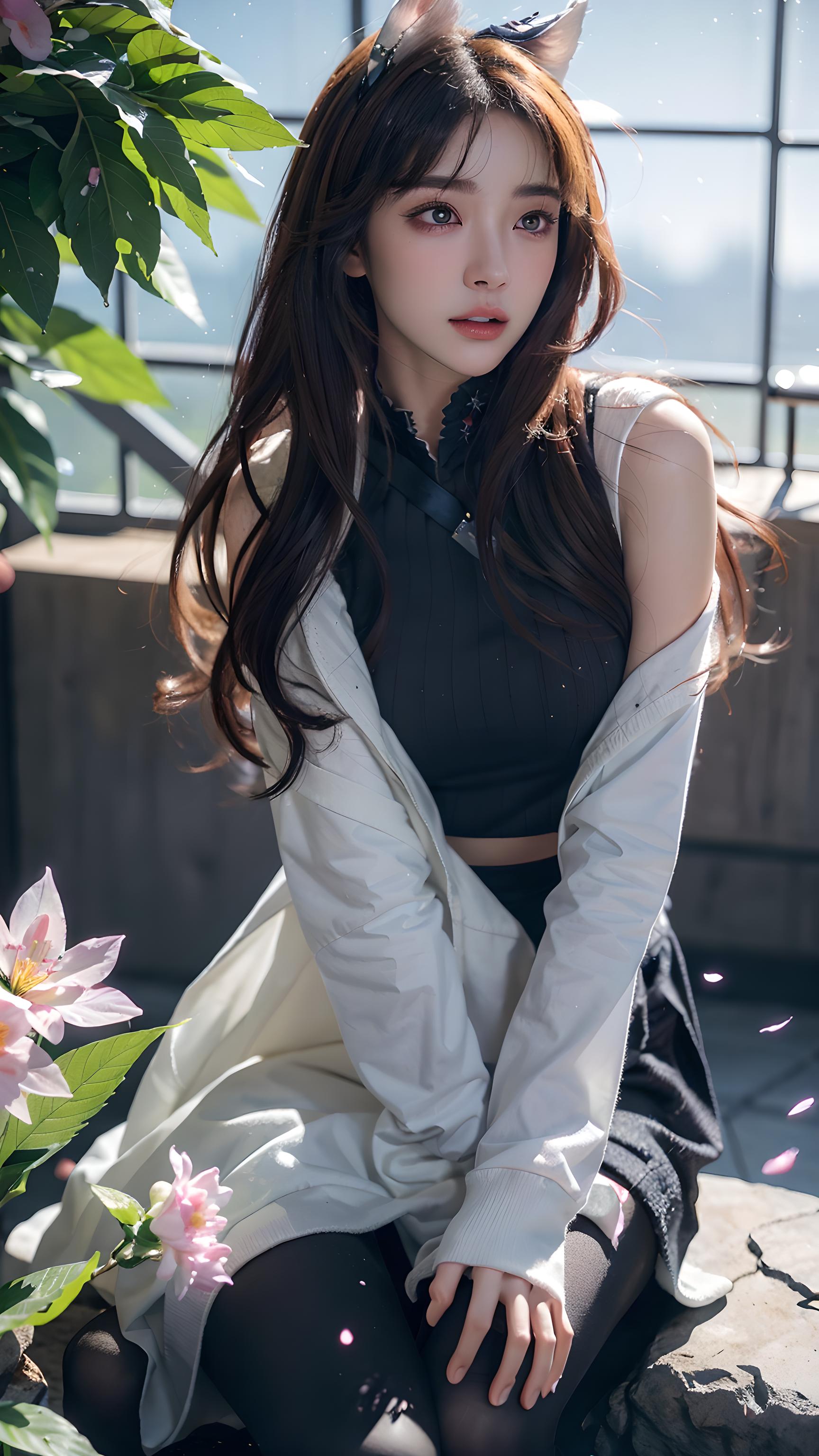 绽放