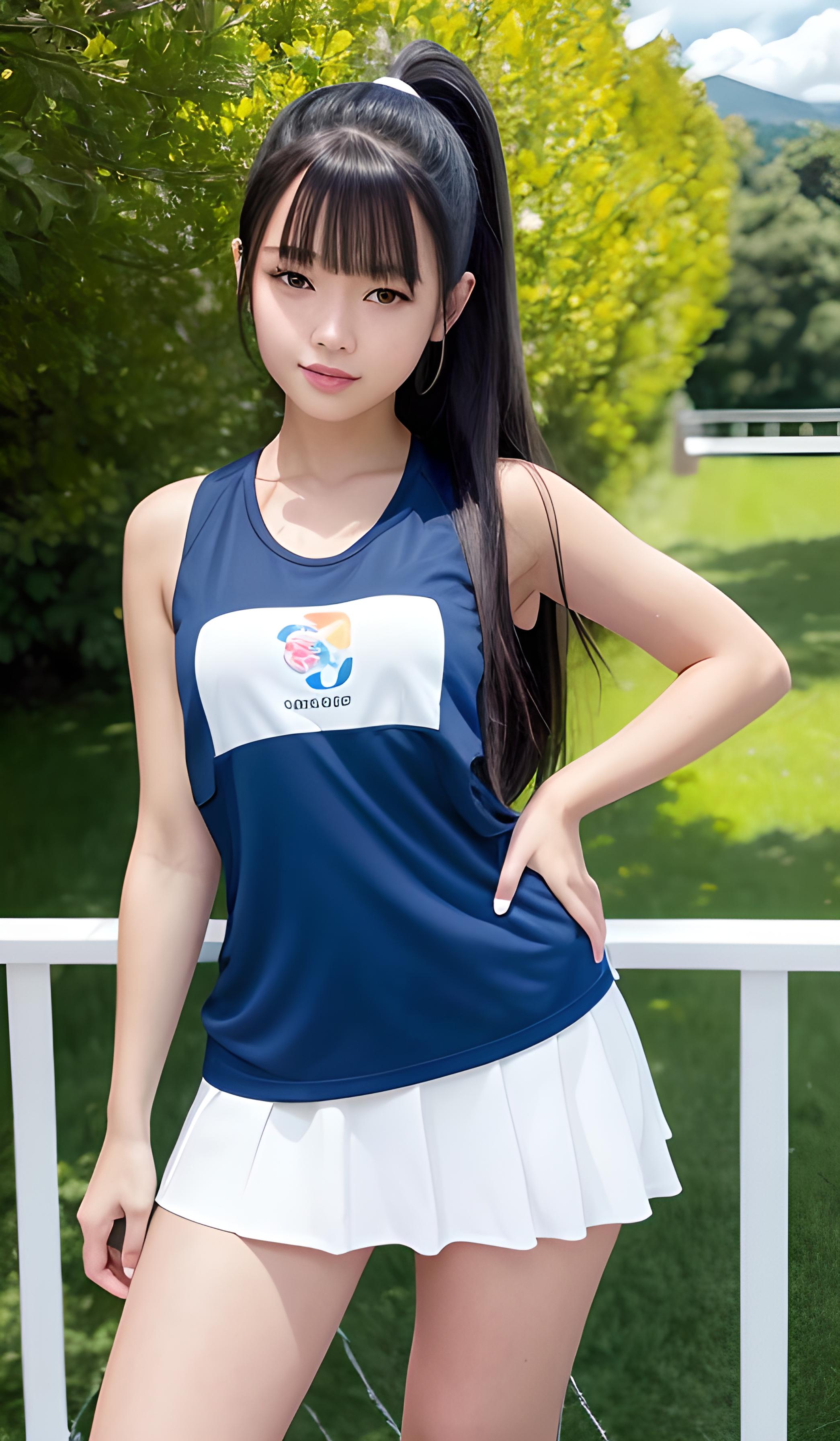 网球少女