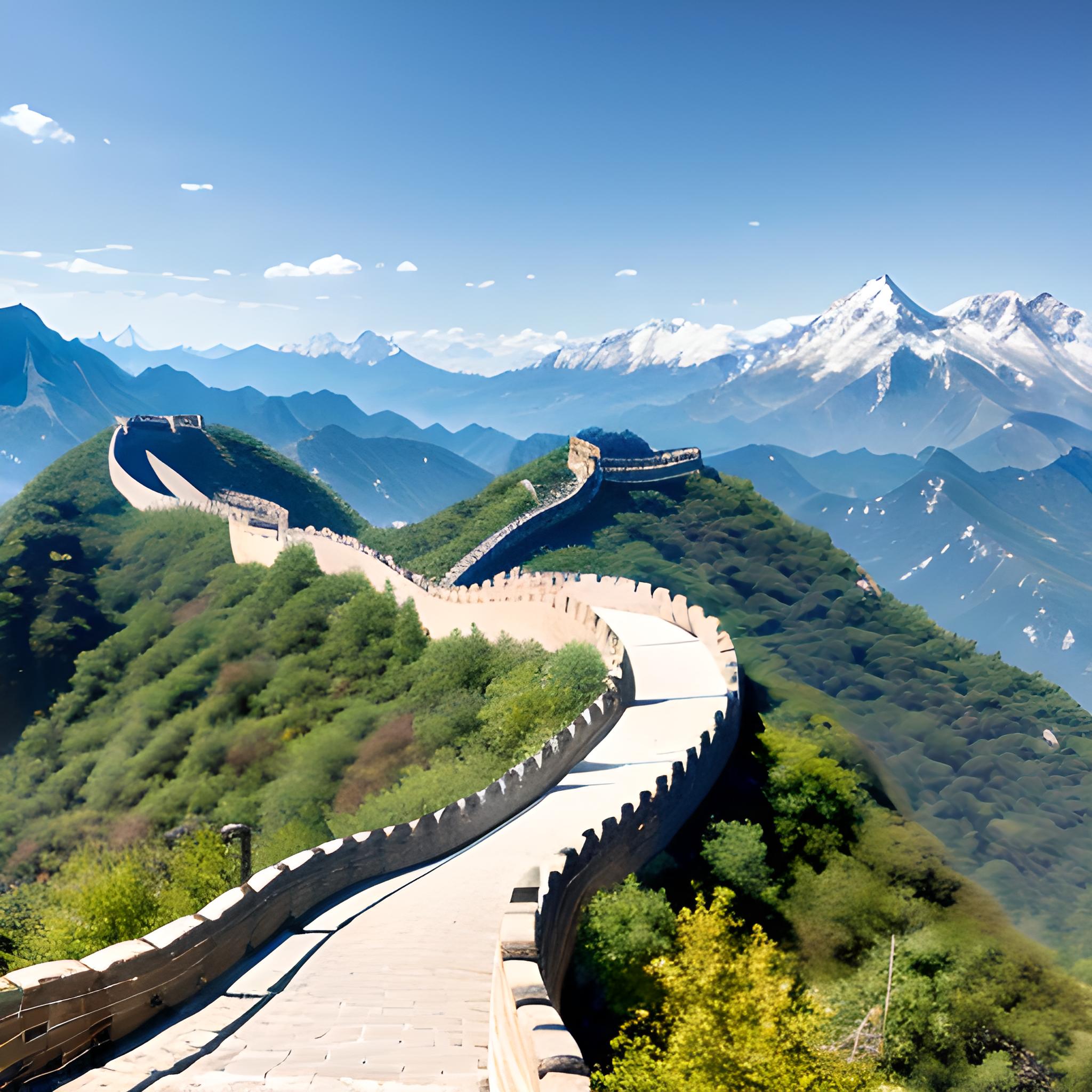 长城，实景