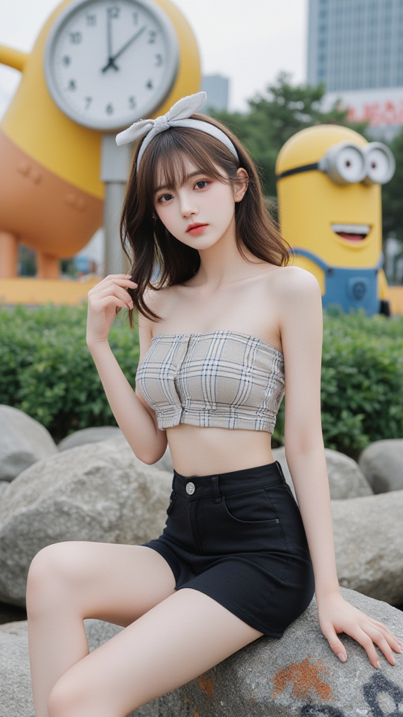 露肩女孩