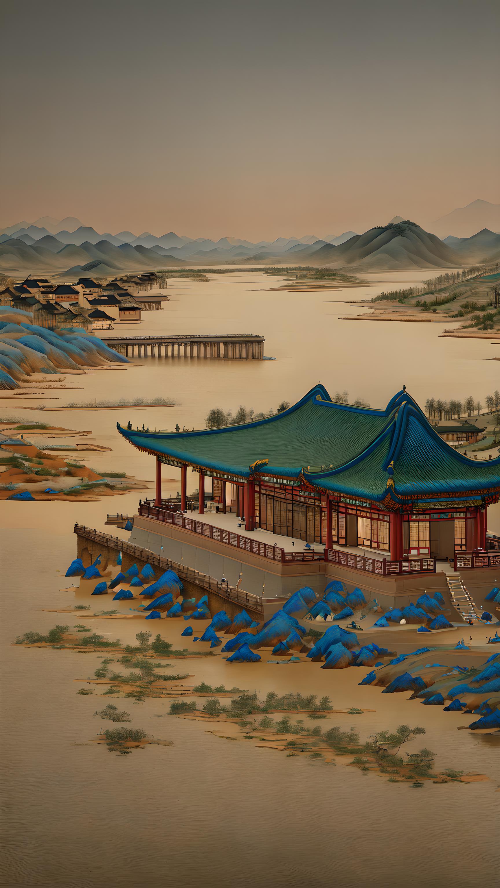 《烟水畔·亭台叙》