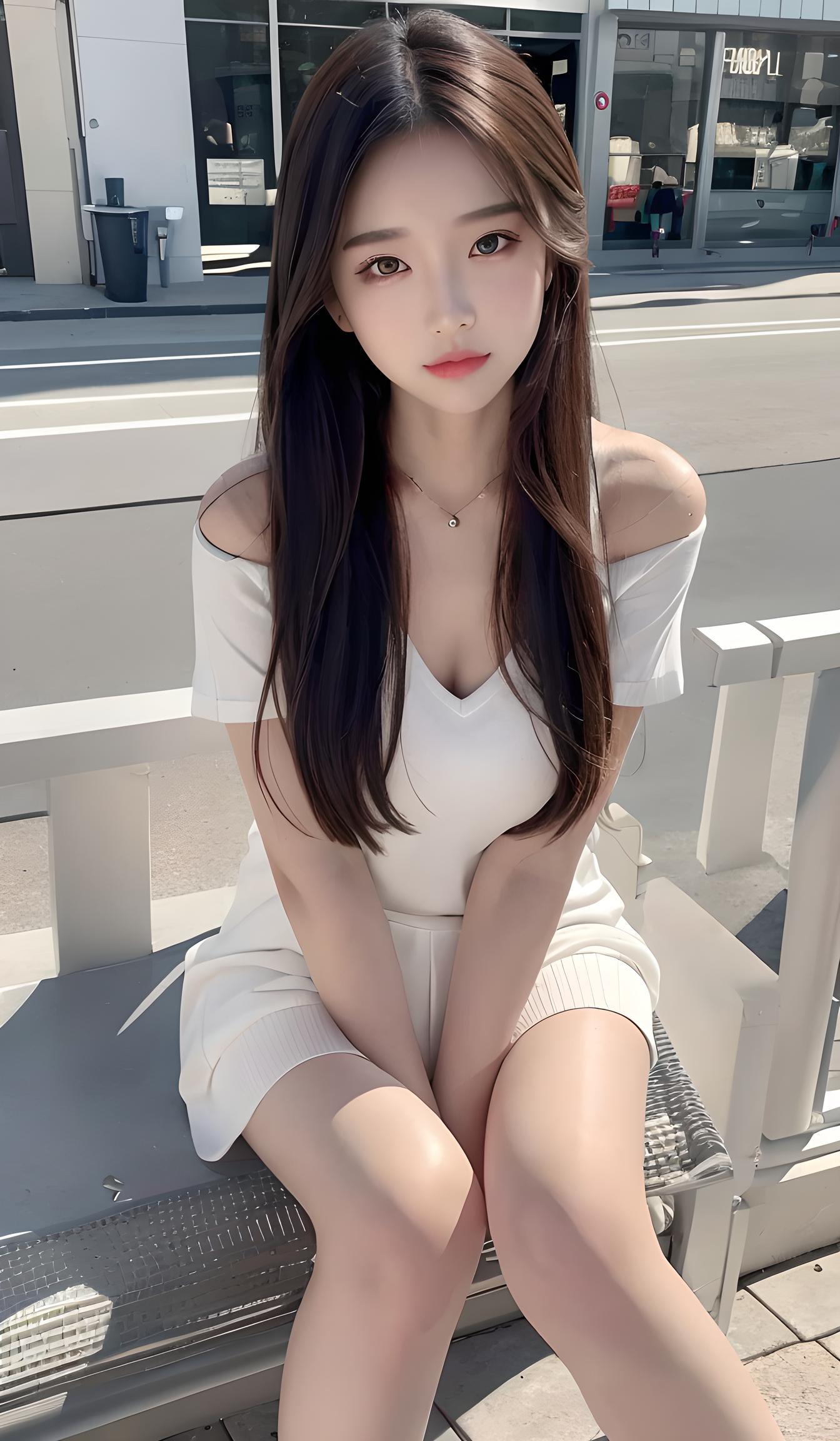街边美女
