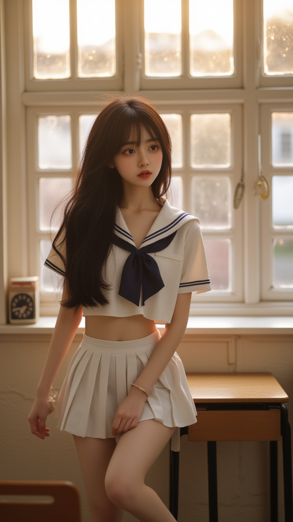 俏皮的女孩