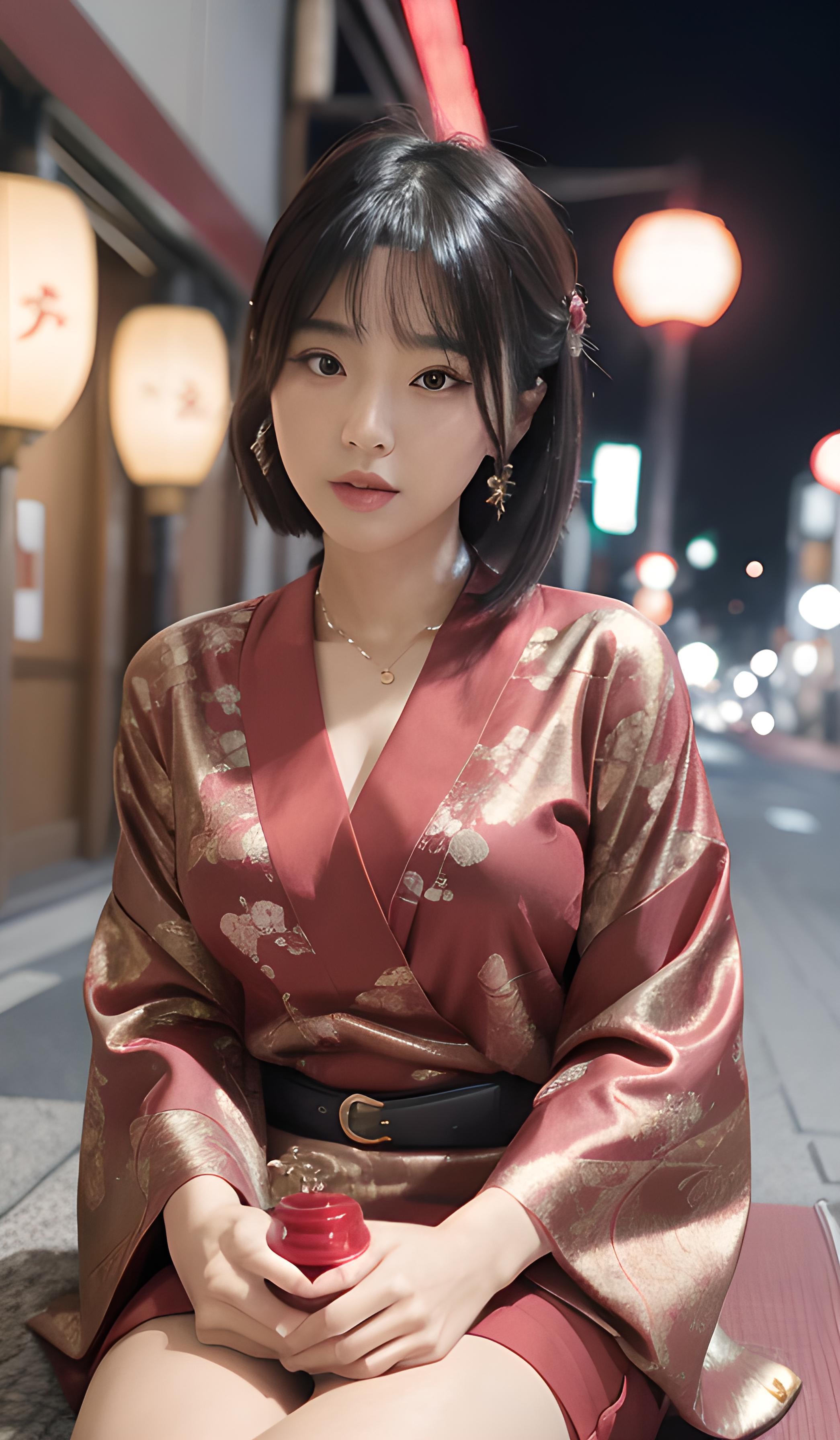 日本街头美少女