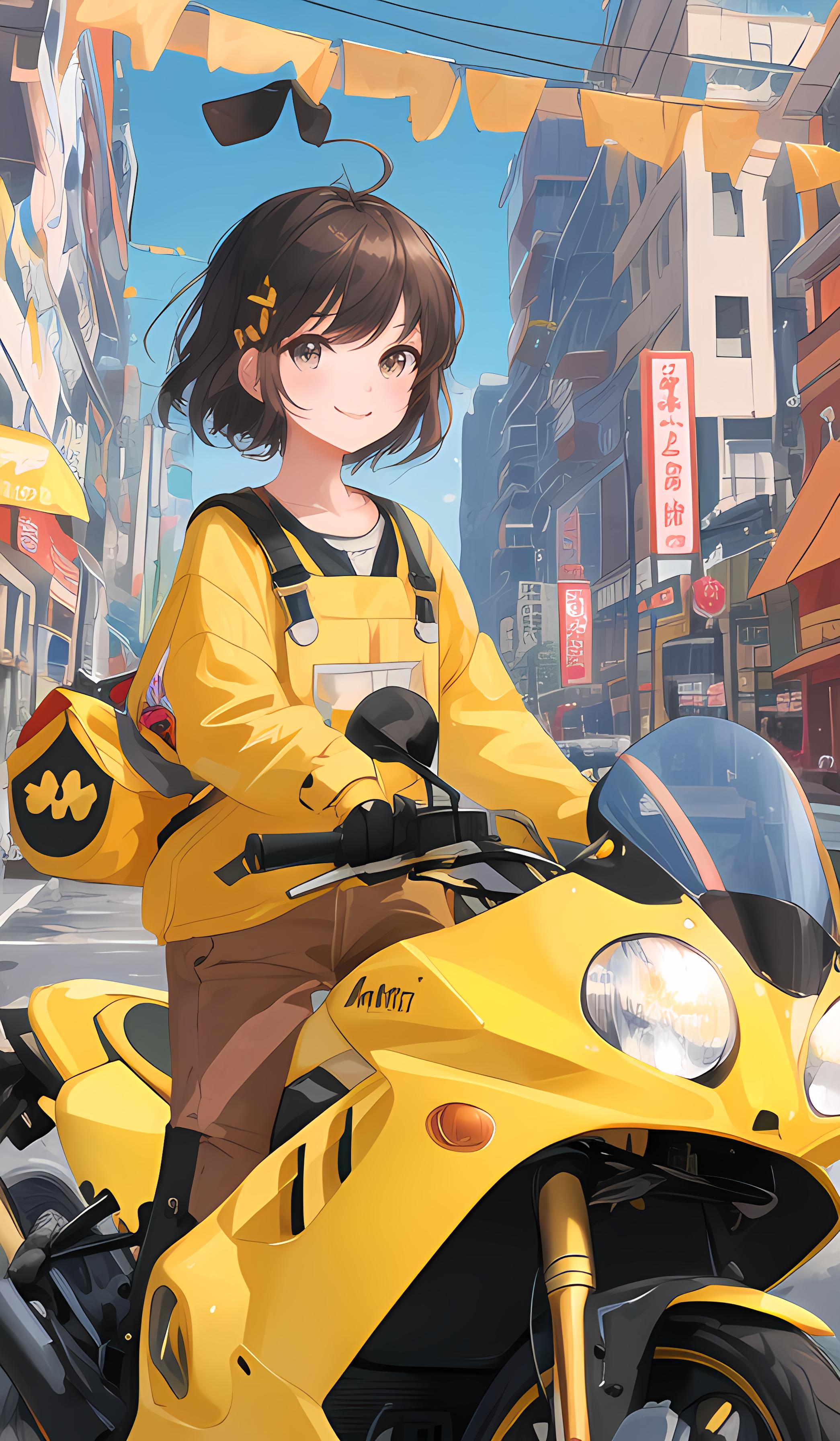 机车女孩