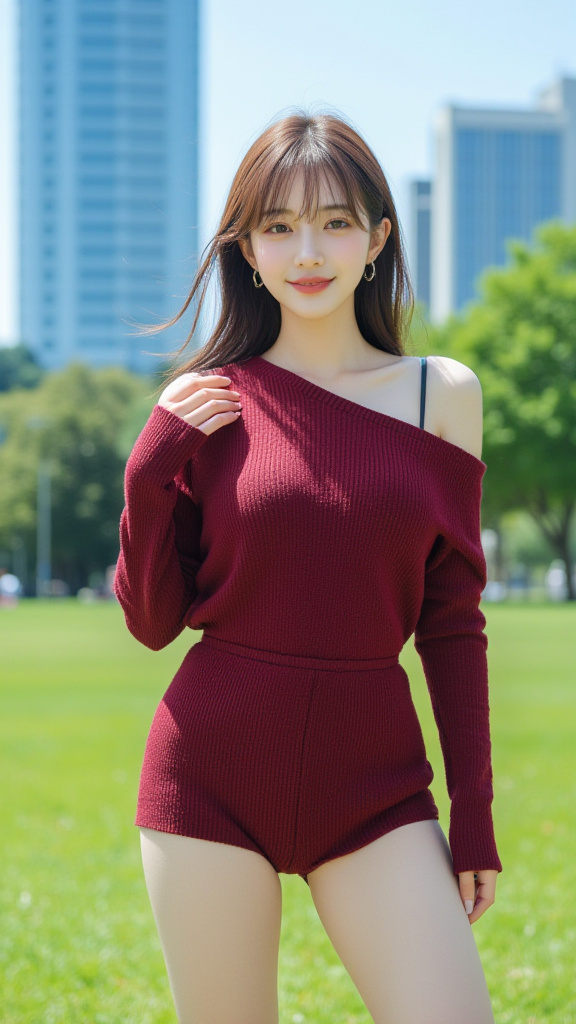 回头照片的美女