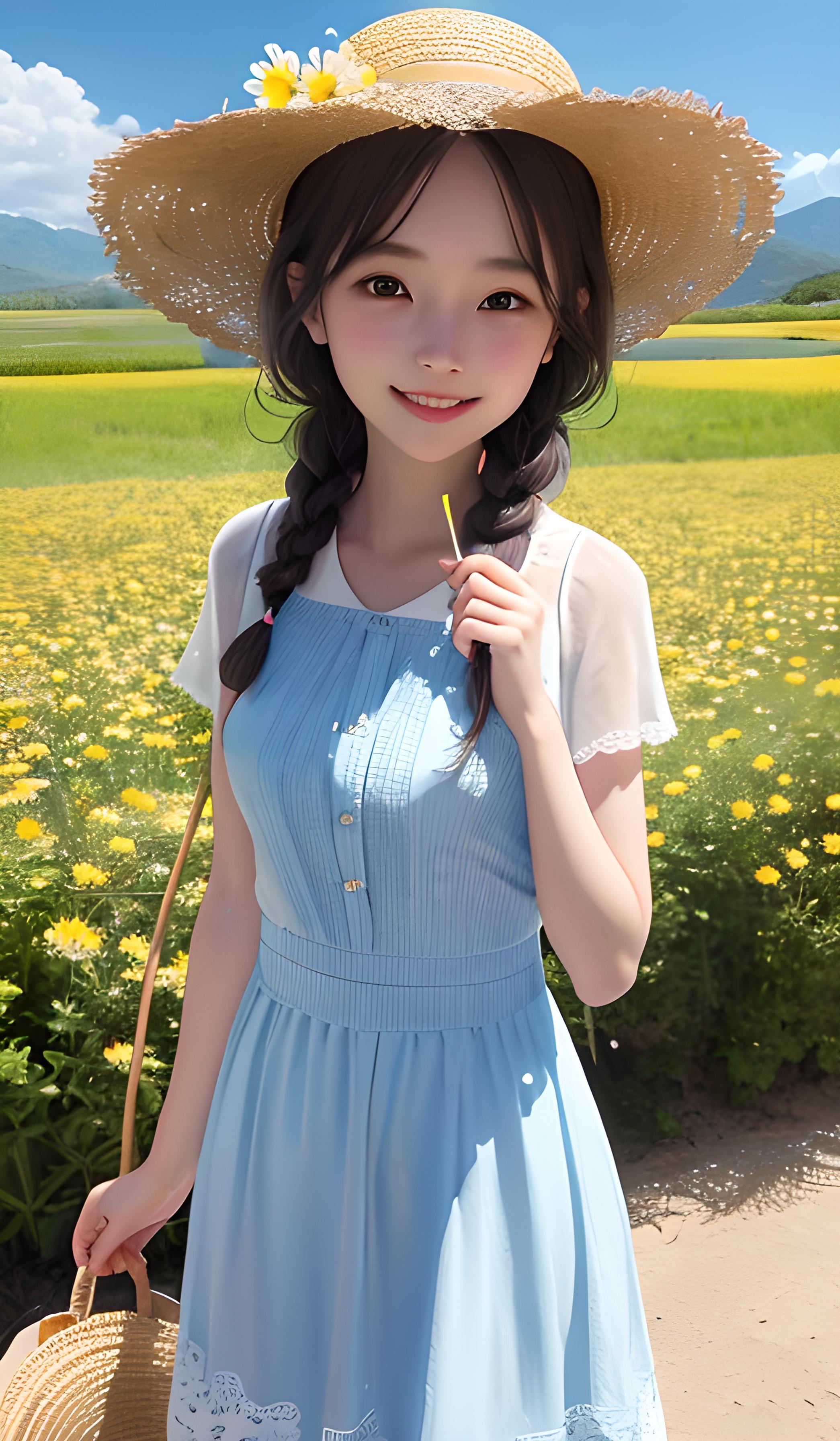 拿黄花少女