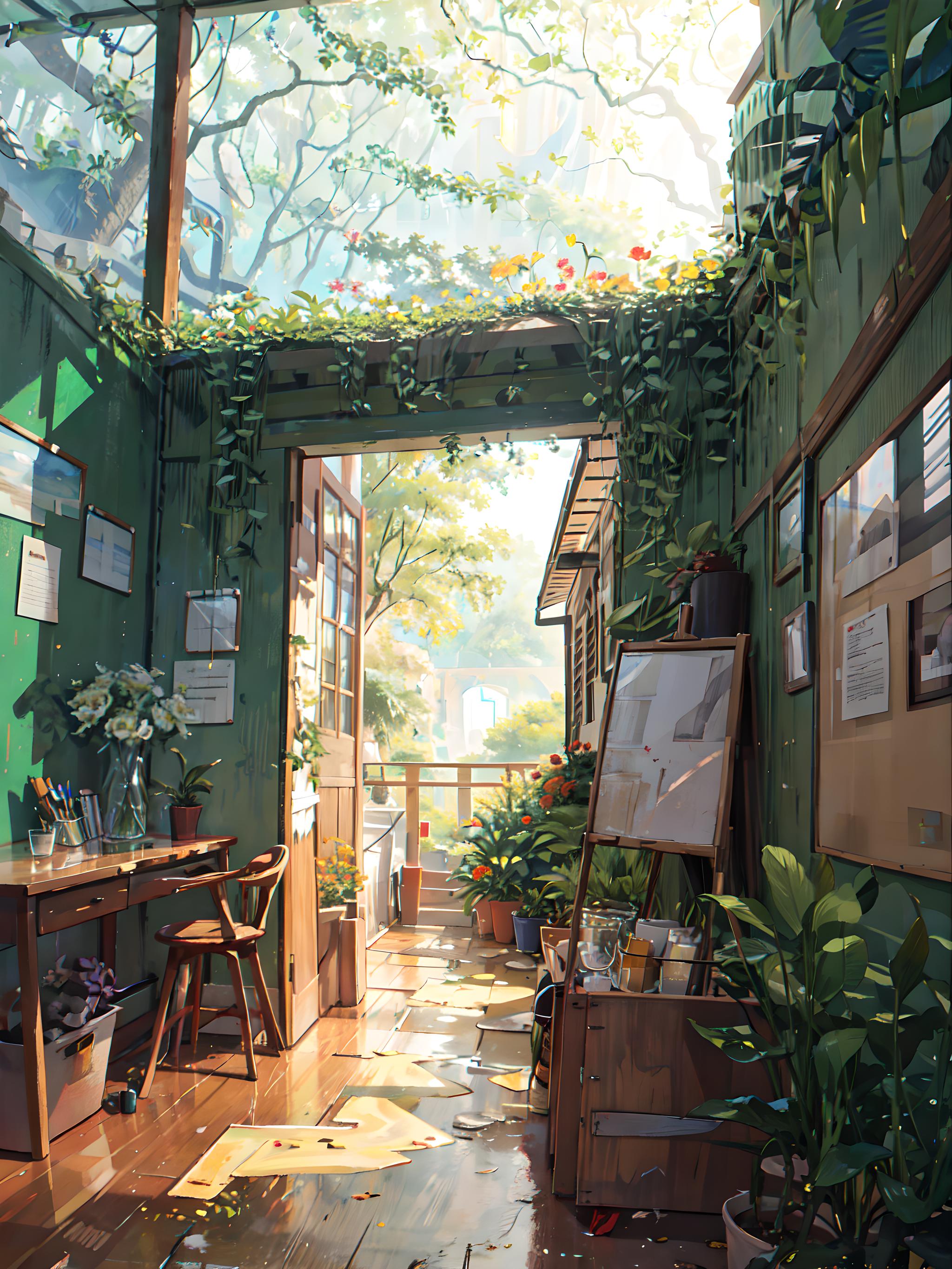 湖边小屋