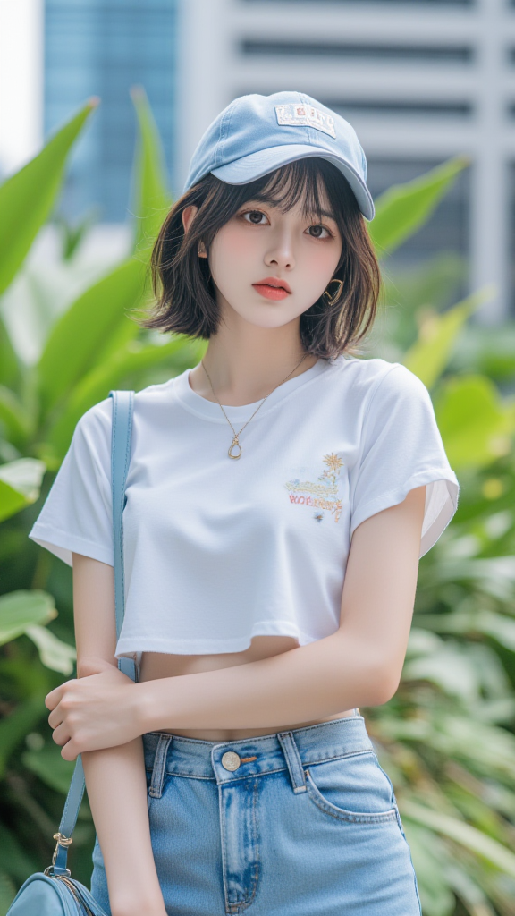 短发女孩