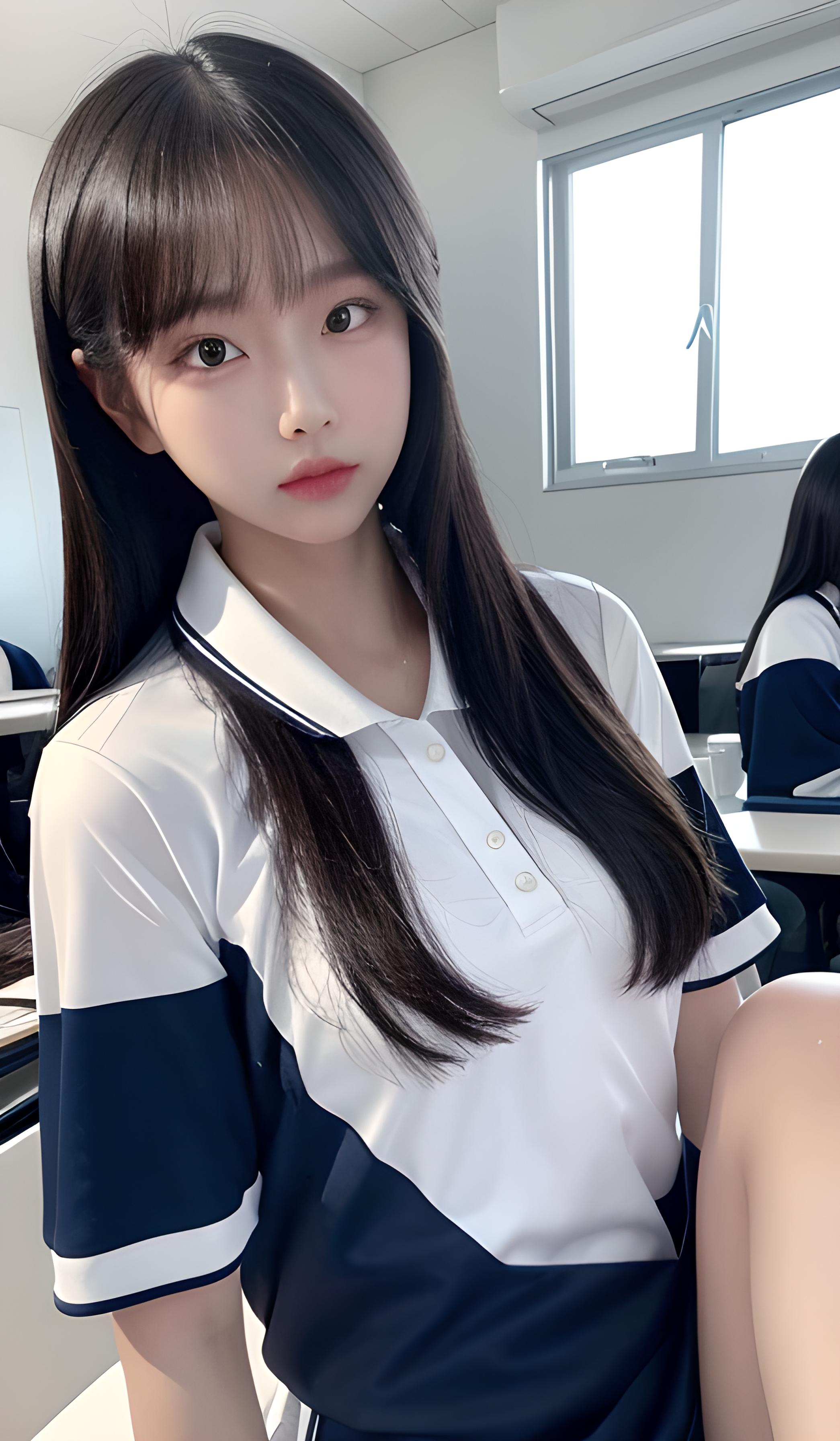 一键同款，稳定出图，校服女神出没，值得珍