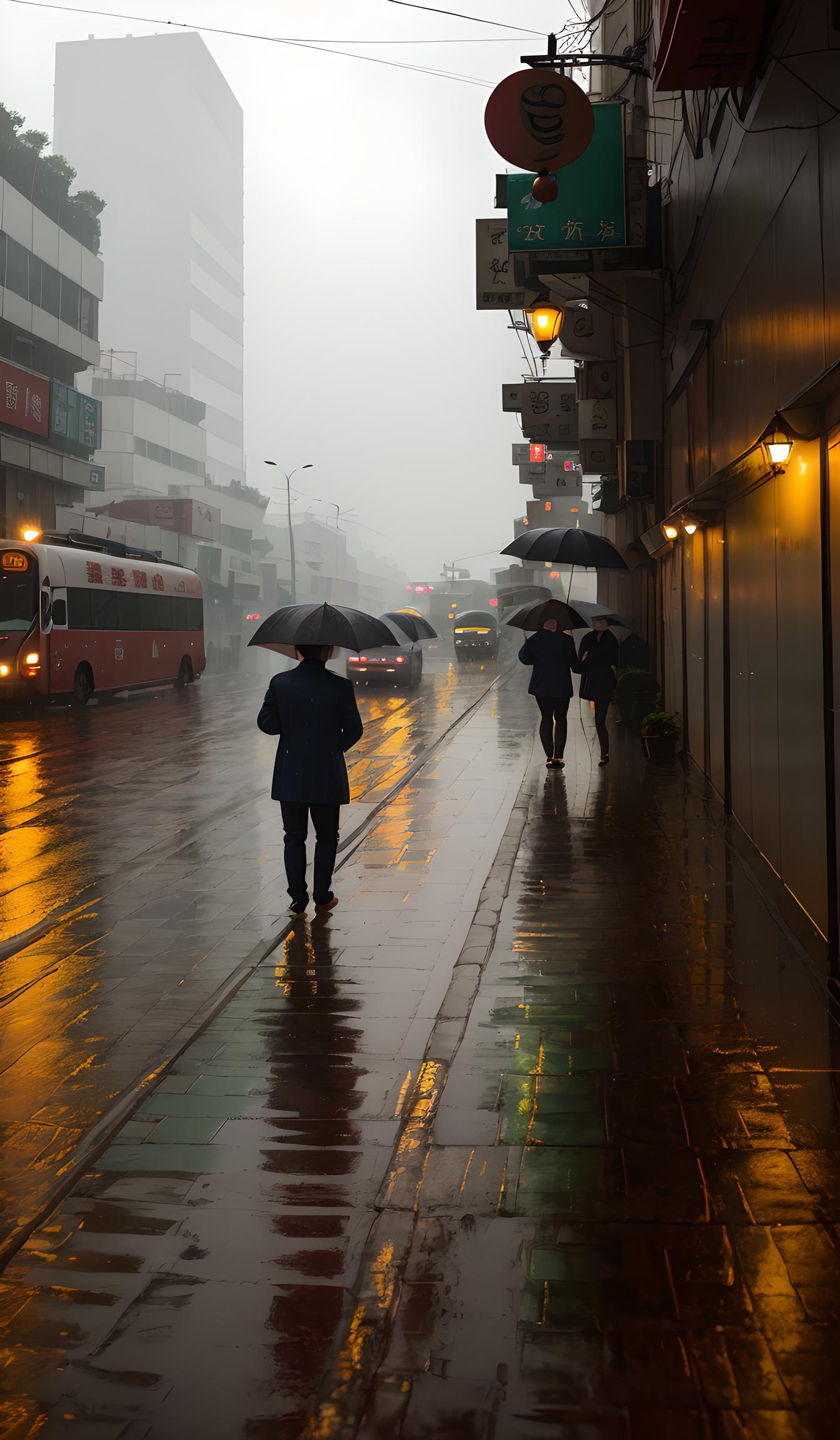 风雨江城