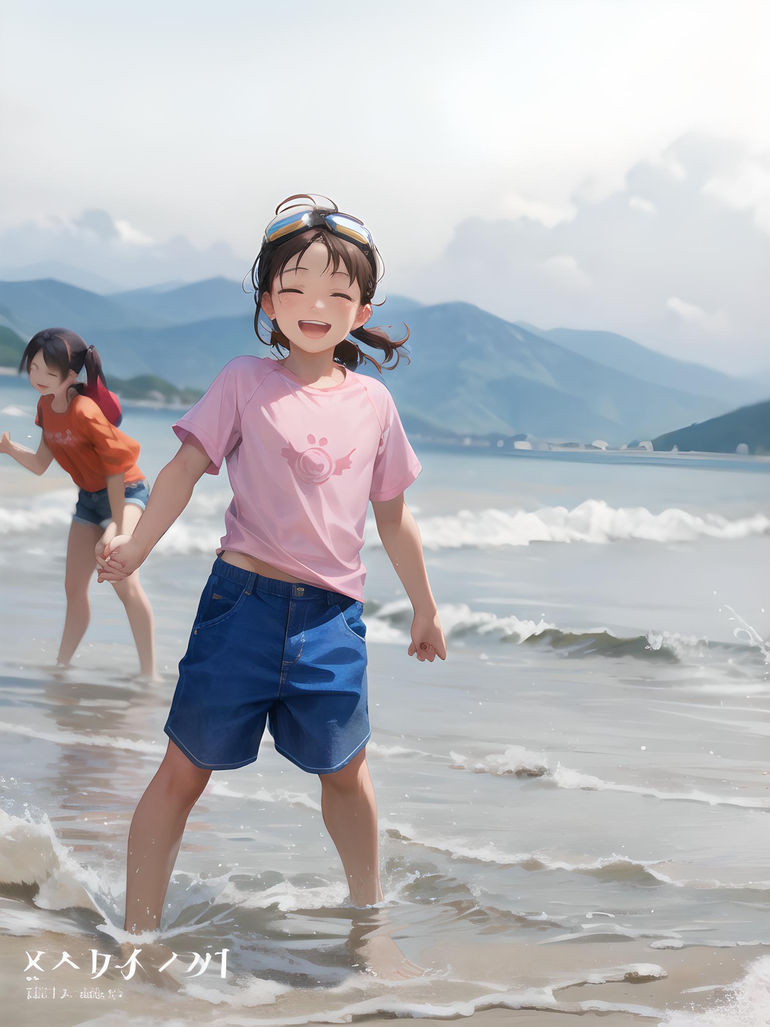 海边女孩