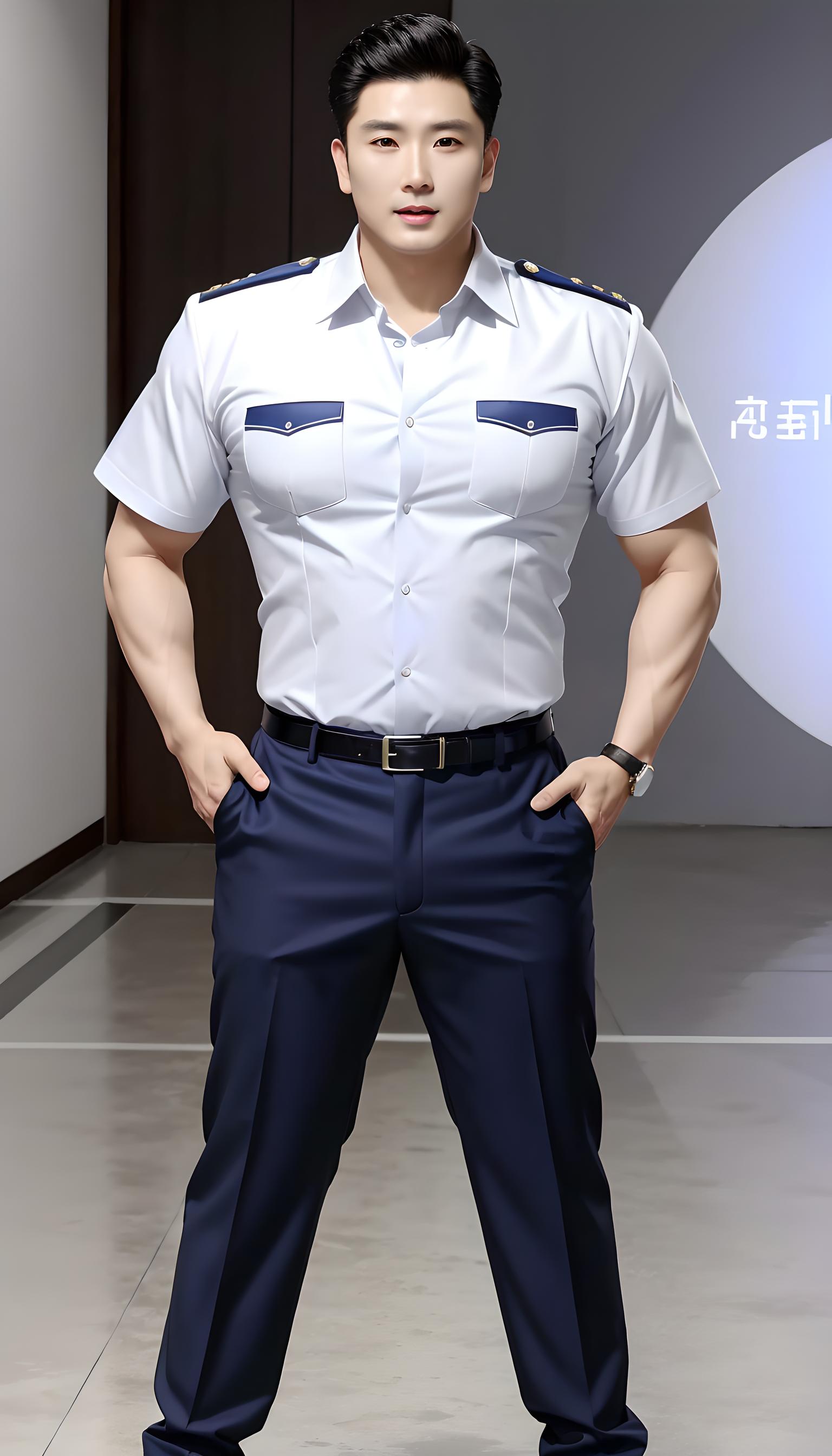 警官男