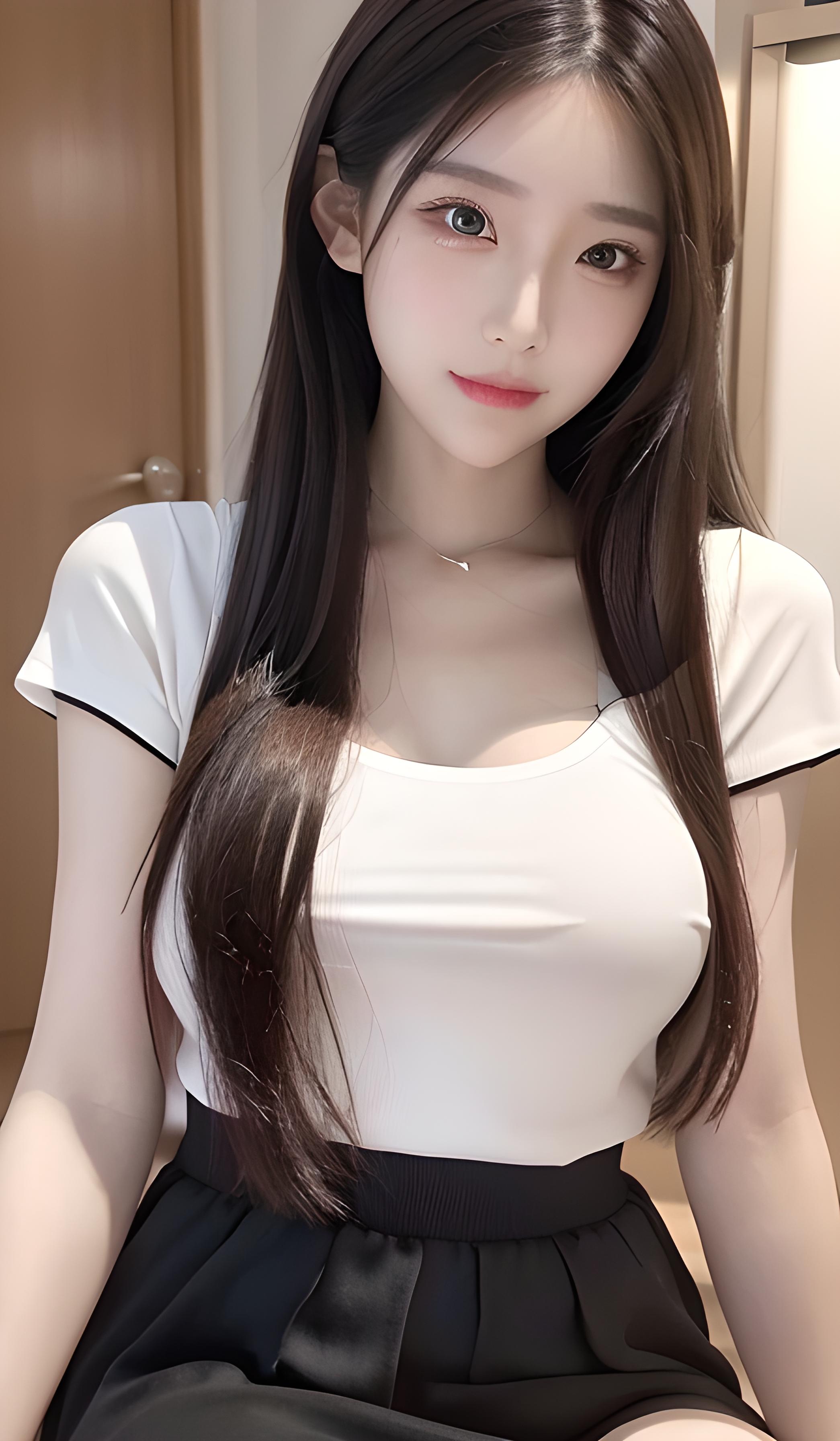 可爱的小美女