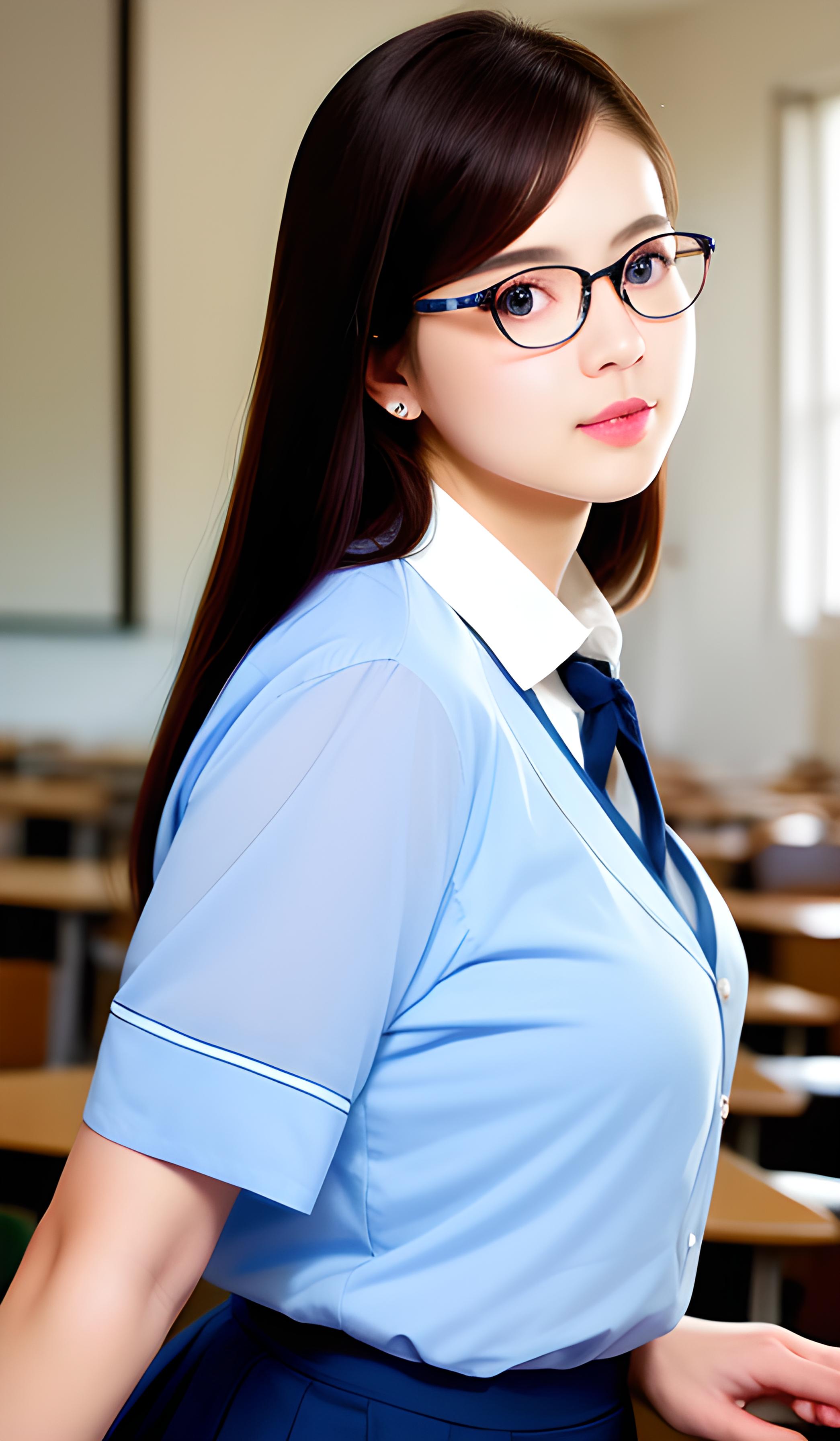 学生美女